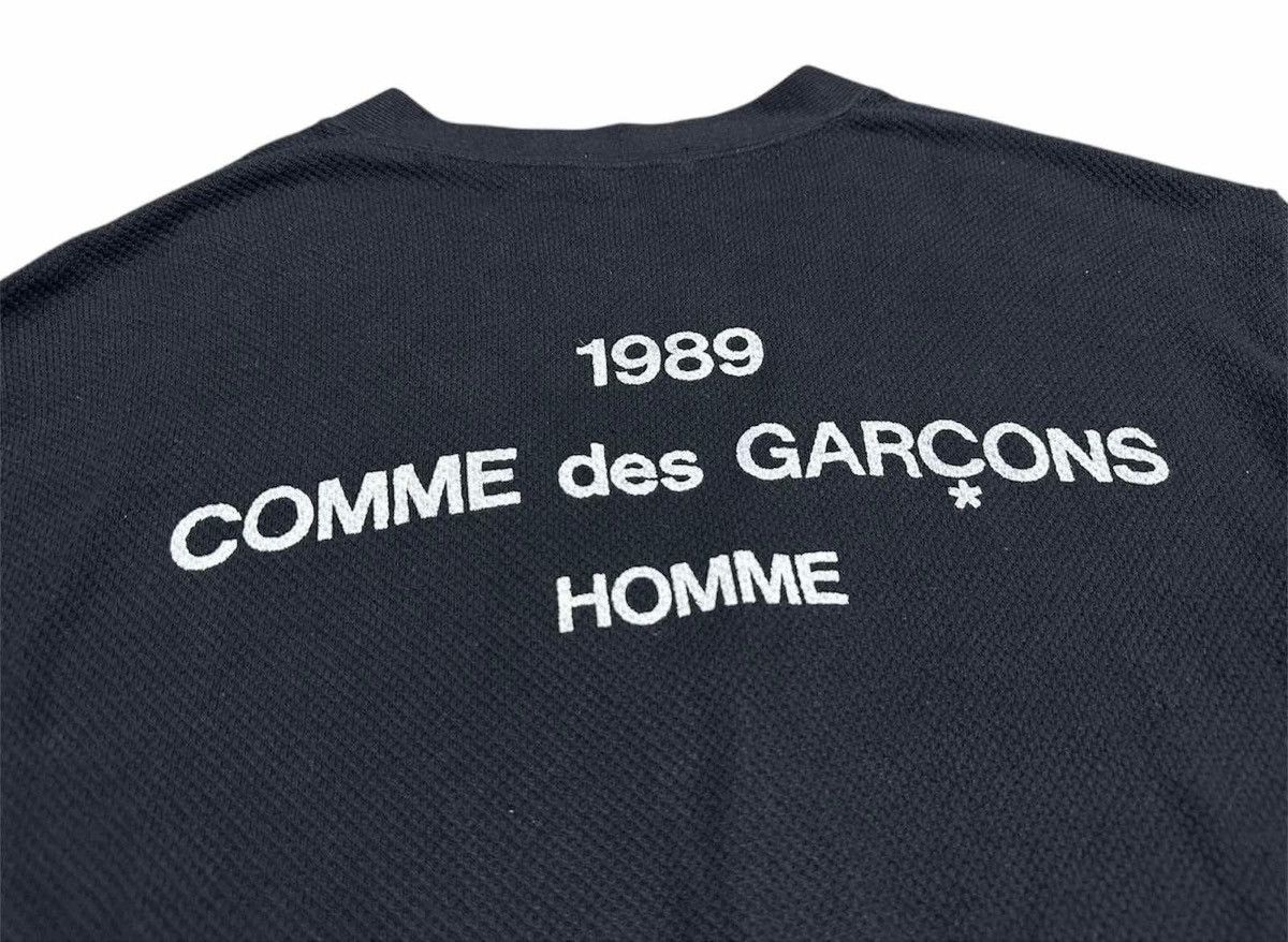 Comme des Garcons Homme Archived Vintage Comme Des Garcons Homme 1989 Staff Cardigan Size US XL / EU 56 / 4 - 2 Thumbnail
