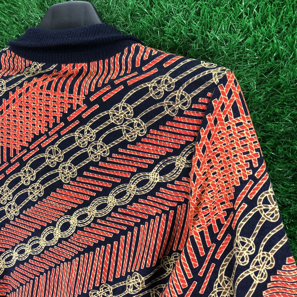 Japanese Brand × Vintage Vintage 90's Zipper Jacket Fullprint by President Size XS / US 0-2 / IT 36-38 - 5 Thumbnail