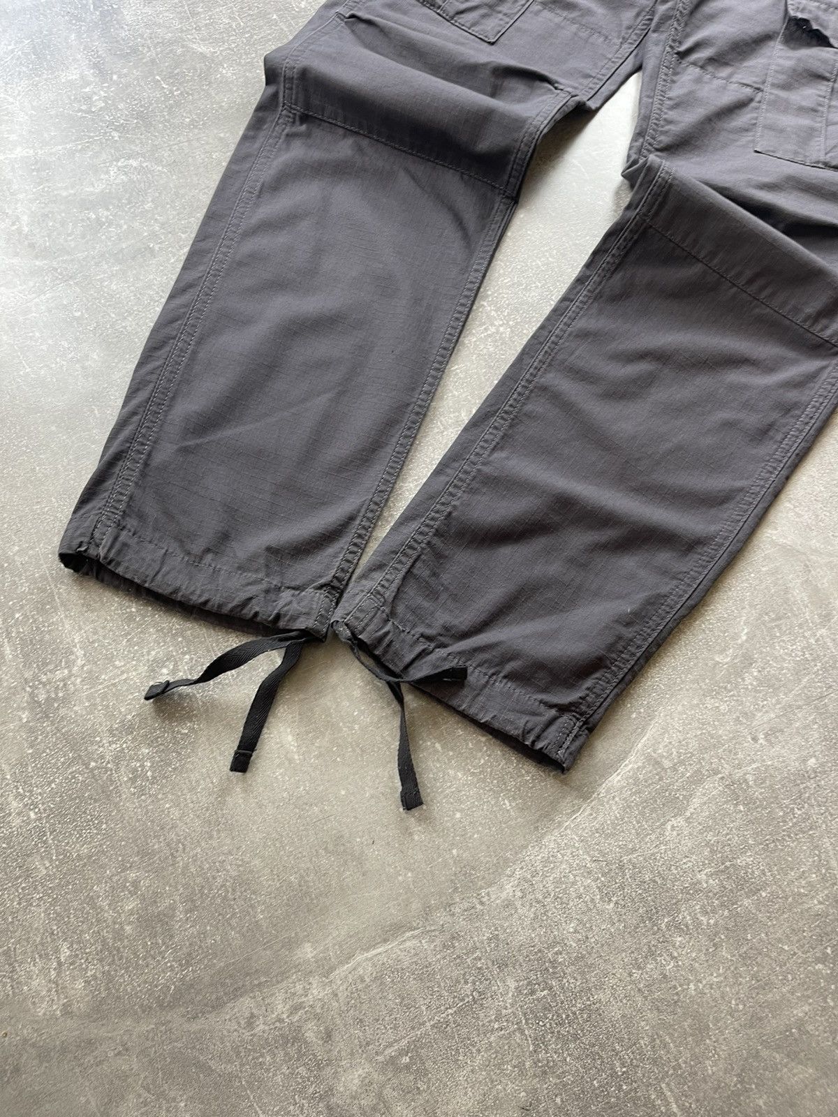 Carhartt Carhartt WIP Aviation Pants Grey Cargo Utility Ripstop Size US 28 / EU 44 - 7 Thumbnail