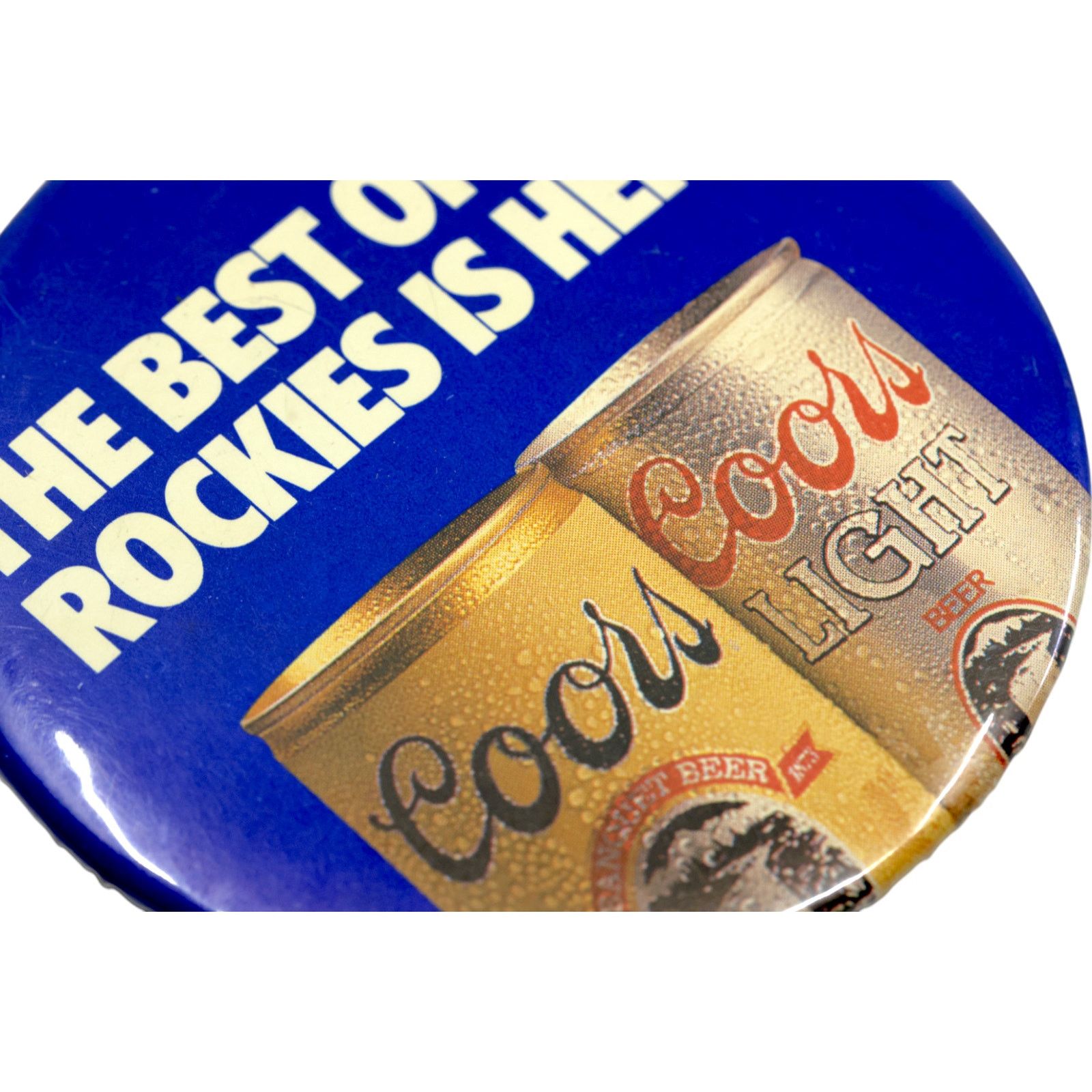 Other Coors Light The Best of the Rockies is Here Retro Lapel Pin Size ONE SIZE - 2 Thumbnail