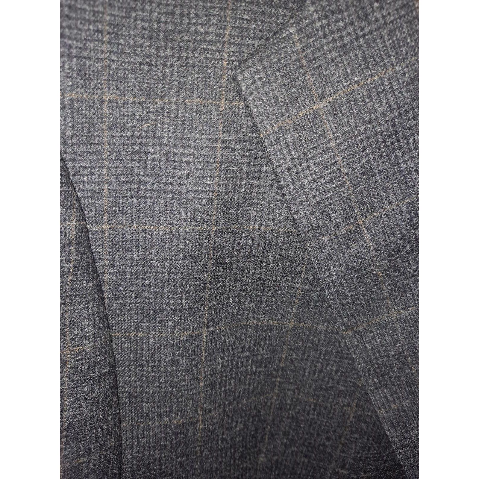 Brooks Brothers Brooks Brothers Made in Italy Gray Plaid Blazer Size 46R Size 46R - 6 Thumbnail