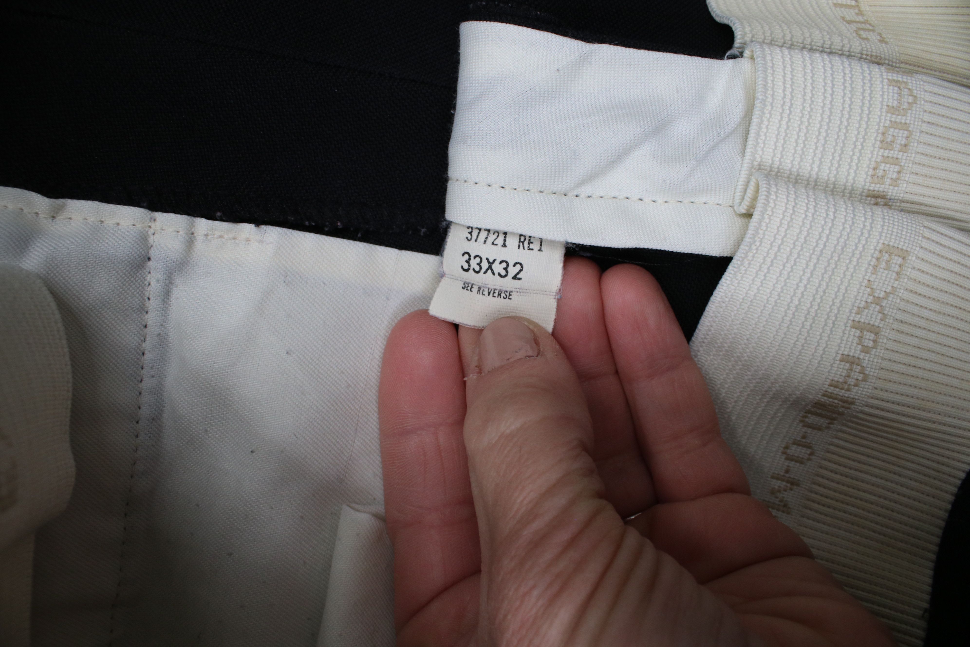 Vintage Vintage 70s Streetwear Flared Wide Leg Chino Pants Black Size US 33 - 10 Thumbnail