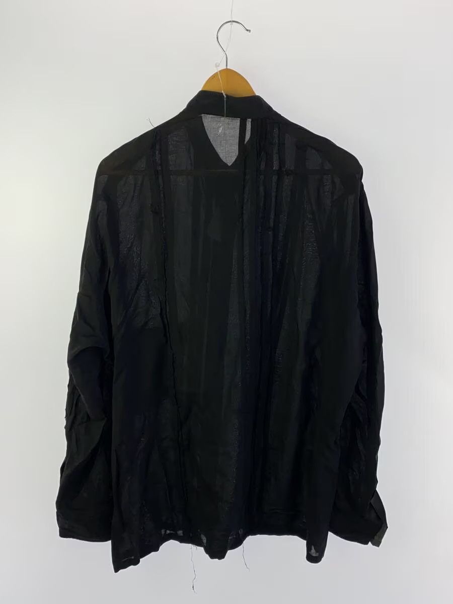 Yohji Yamamoto yohji yamamoto POUR HOMME Ruffled cut-off long sleeve shirt Size US L / EU 52-54 / 3 - 2 Thumbnail