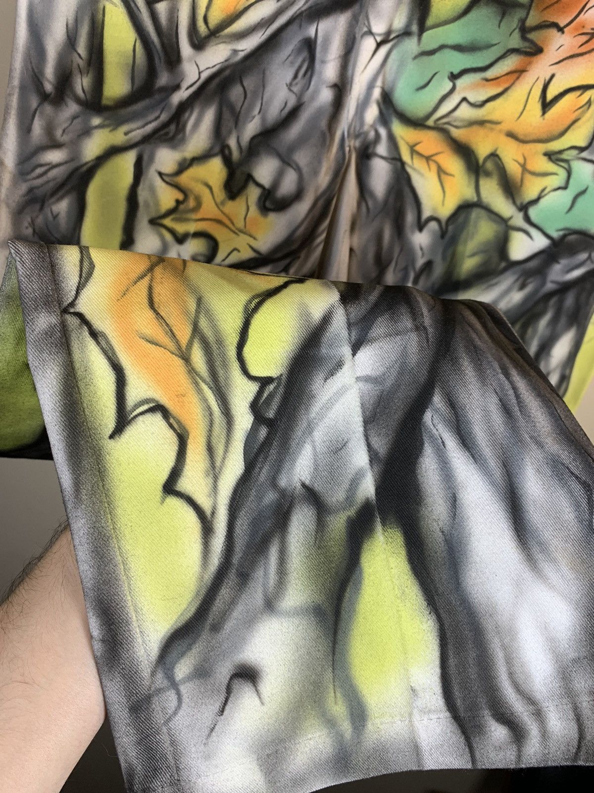 Dickies *RARE* Airbrushed Leaves & Branches Dickies 874 Pants 34x30 Size US 34 / EU 50 - 6 Thumbnail