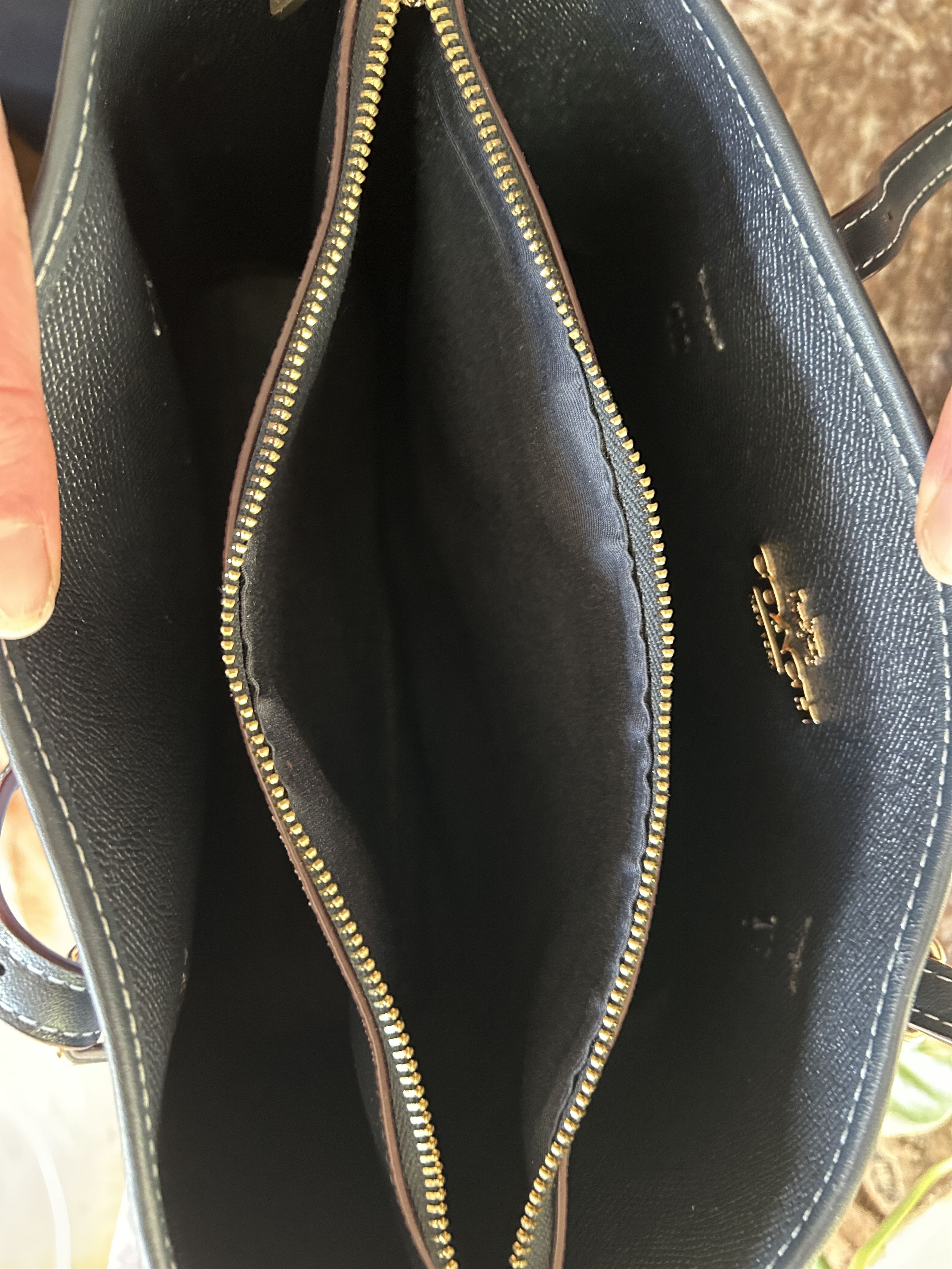 Coach Mollie Tote Bag 25 In Signature Chambray Size ONE SIZE - 5 Thumbnail