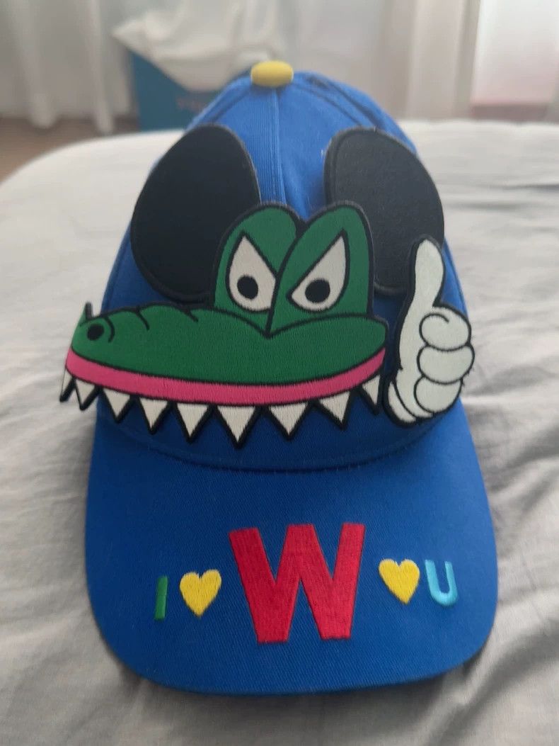 Walter Van Beirendonck Walter Van Beirendonck Crocodile Baseball Cap - dmc Size ONE SIZE - 1 Thumbnail