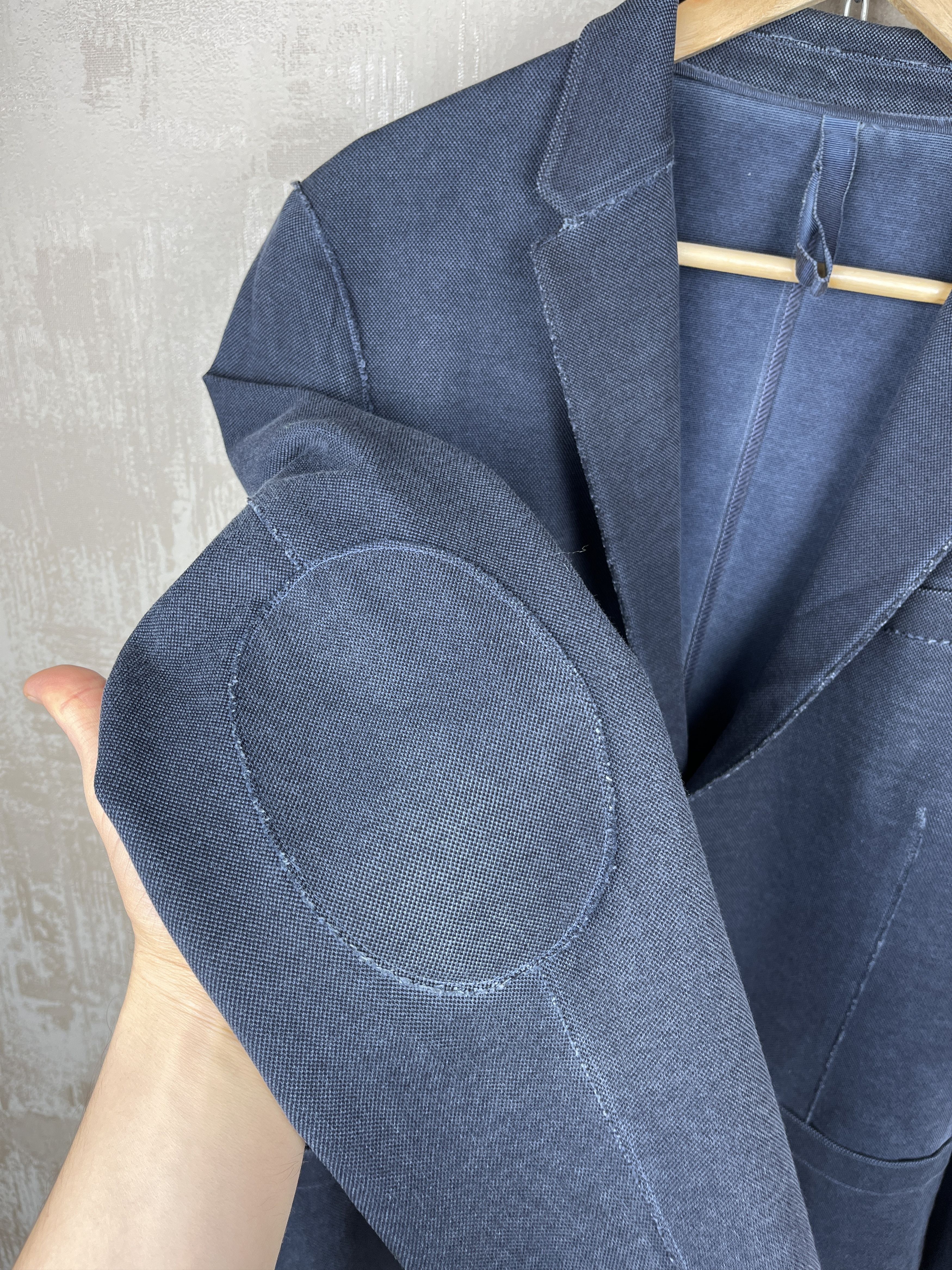 Harris Wharf London Harris Wharf London Two Button Sport Coat Blazer Size 52 Size US L / EU 52-54 / 3 - 13 Thumbnail