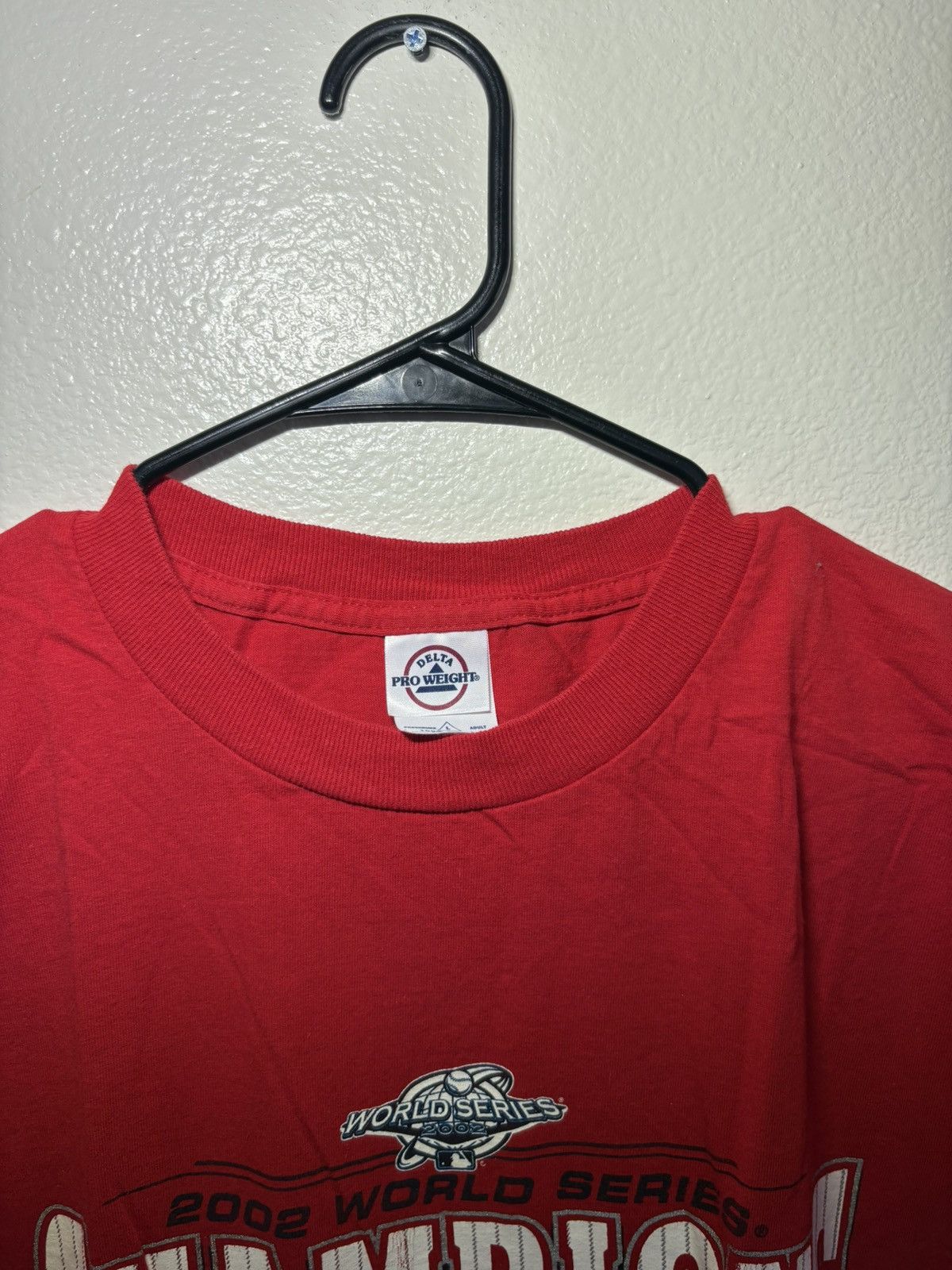 Delta Vintage MLB Anaheim Angels World Series Champions shirt Sz L Size US L / EU 52-54 / 3 - 3 Thumbnail