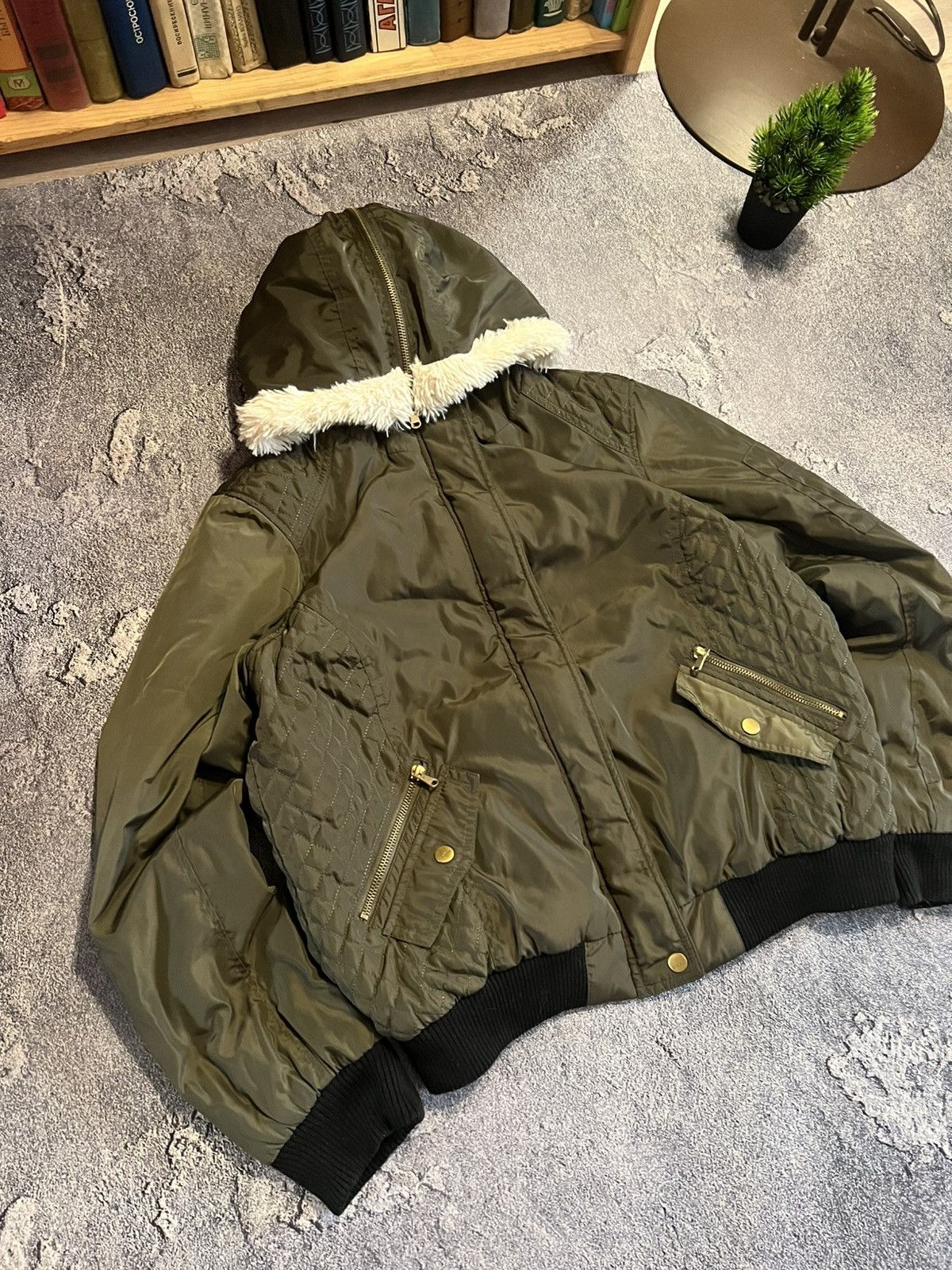 Vintage CRAZY vintage IfSixWasNine style bomber jacket Japanese Y2K Size US L / EU 52-54 / 3 - 2 Thumbnail