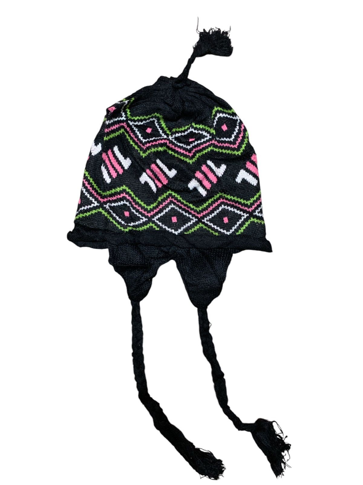 Fila × Vintage Fila Fisherman Beanie Snow Hat Snow Cap -D450 Size ONE SIZE - 5 Thumbnail