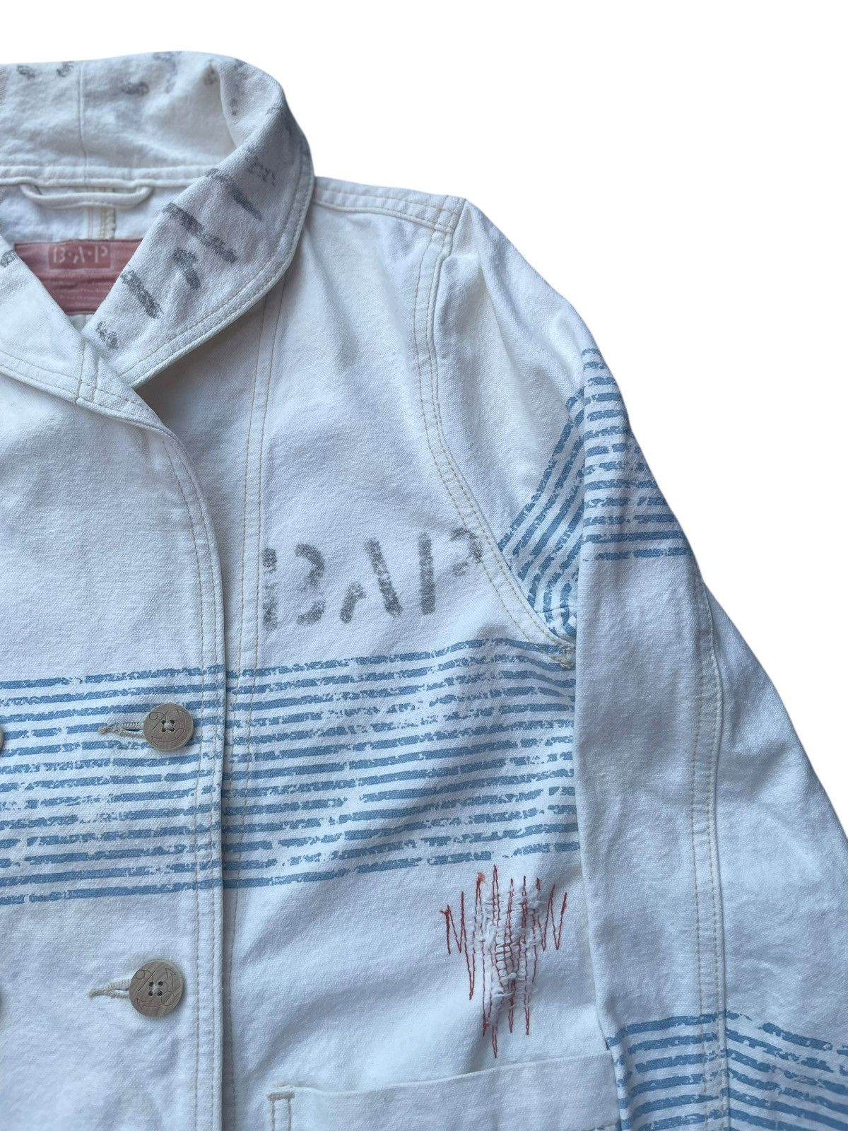 Japanese Brand BAP USN Shawl Jacket Size US S / EU 44-46 / 1 - 5 Thumbnail