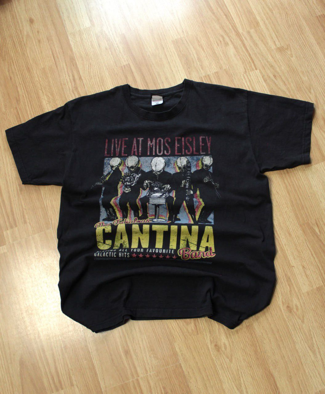 Star Wars 🔥 Star Wars Mos Eisley Spaceport Cantina Band Movie T Shirt Size US L / EU 52-54 / 3 - 1 Thumbnail