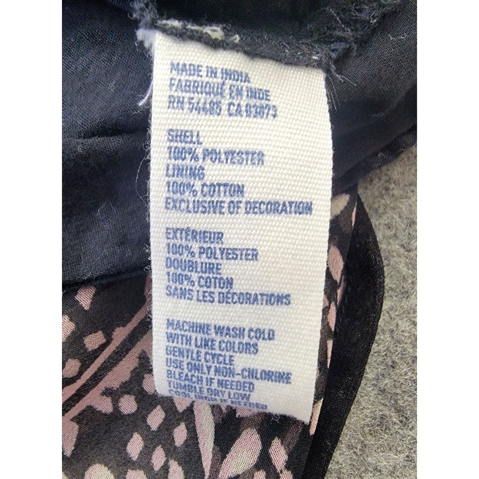 American Eagle Outfitters American Eagle Outfitters Tank Womens Medium Geometric Boho Embroidered Lined Sheer Polyester Black Size M / US 6-8 / IT 42-44 - 6 Thumbnail