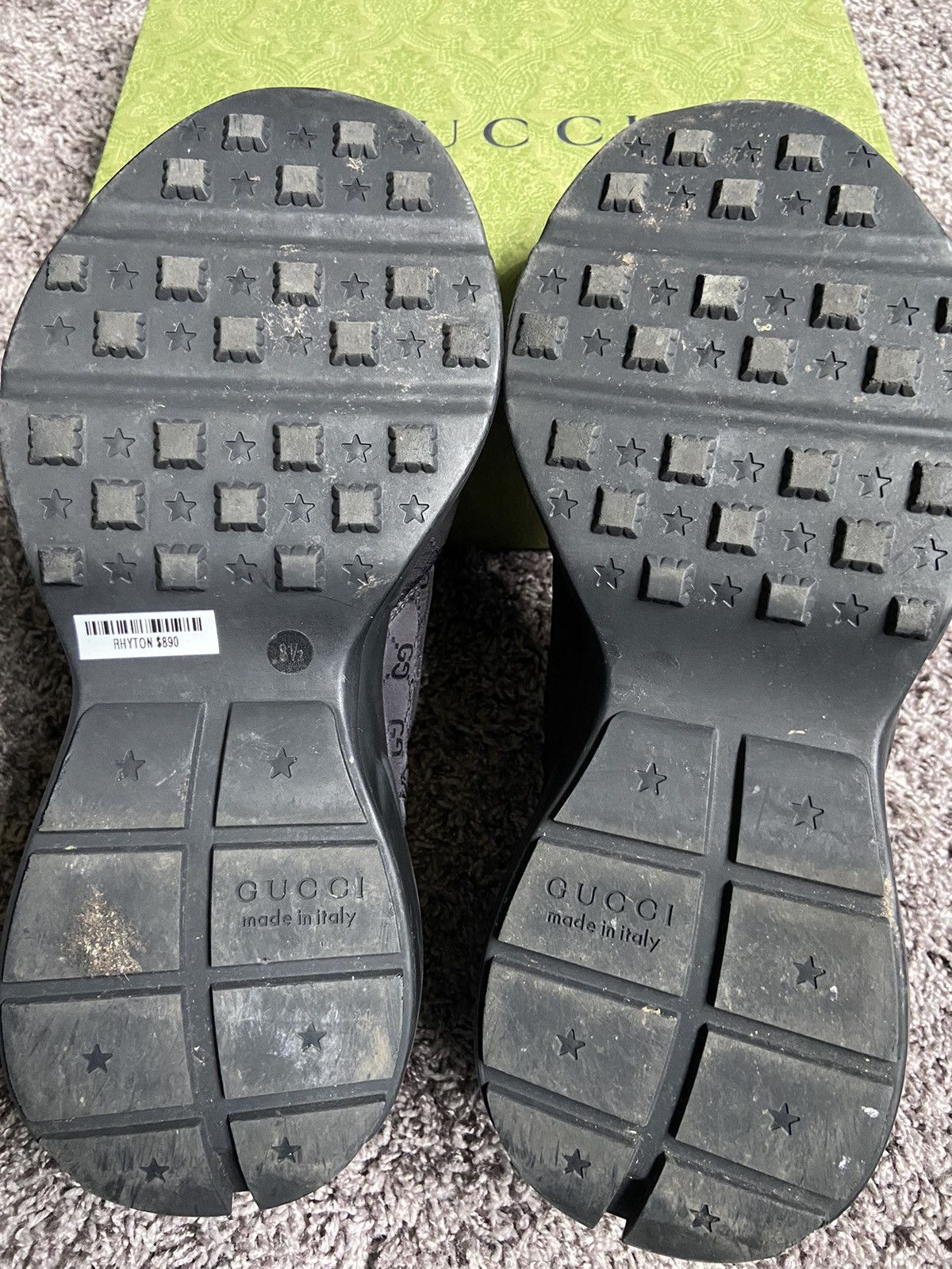 Gucci Gucci Ripple Mesh sneakers Size US 8.5 / EU 41-42 - 9 Thumbnail