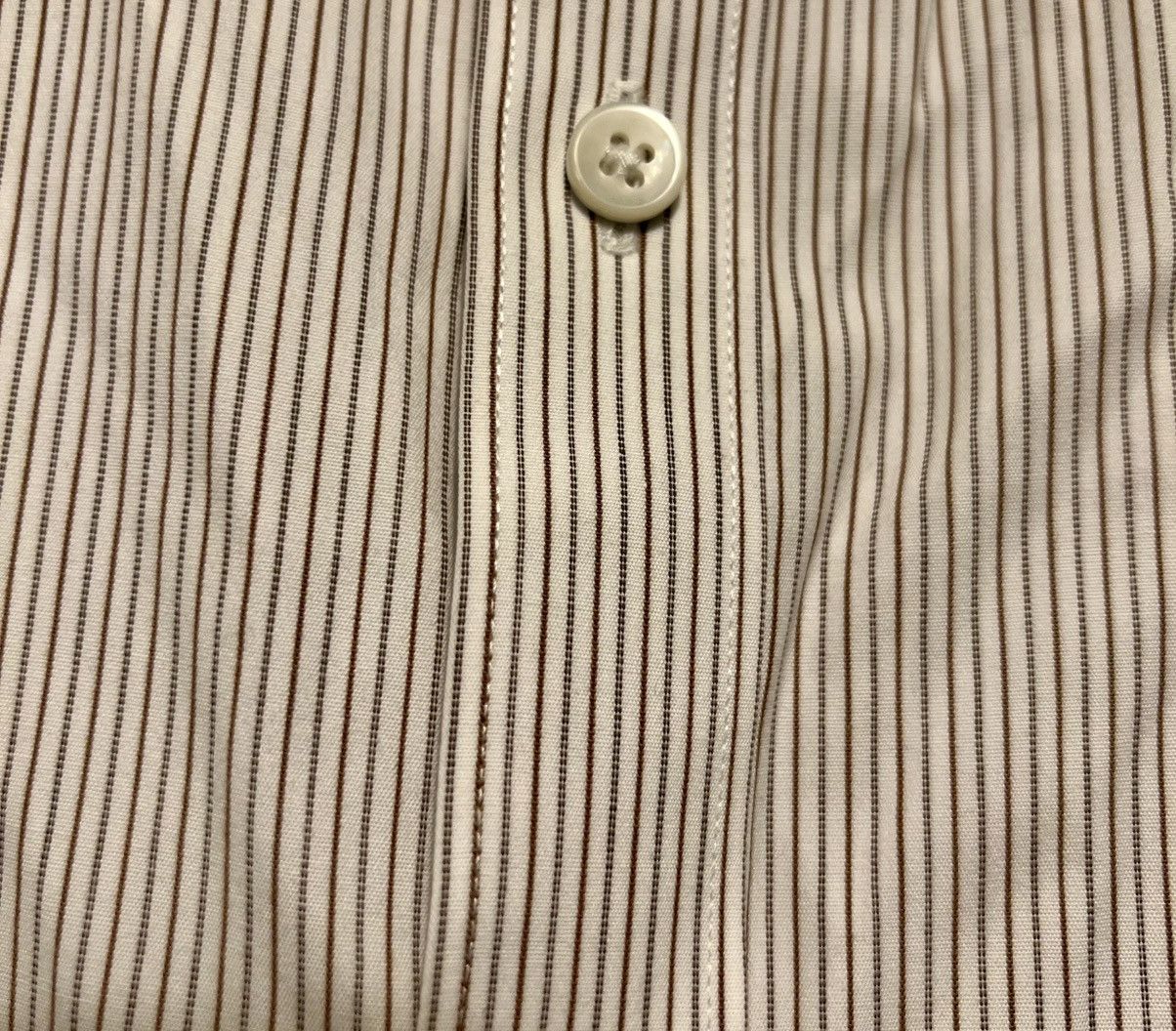 John Varvatos Authentic John Varvatos USA striped dress button up shirt 16 Size US XL / EU 56 / 4 - 3 Thumbnail