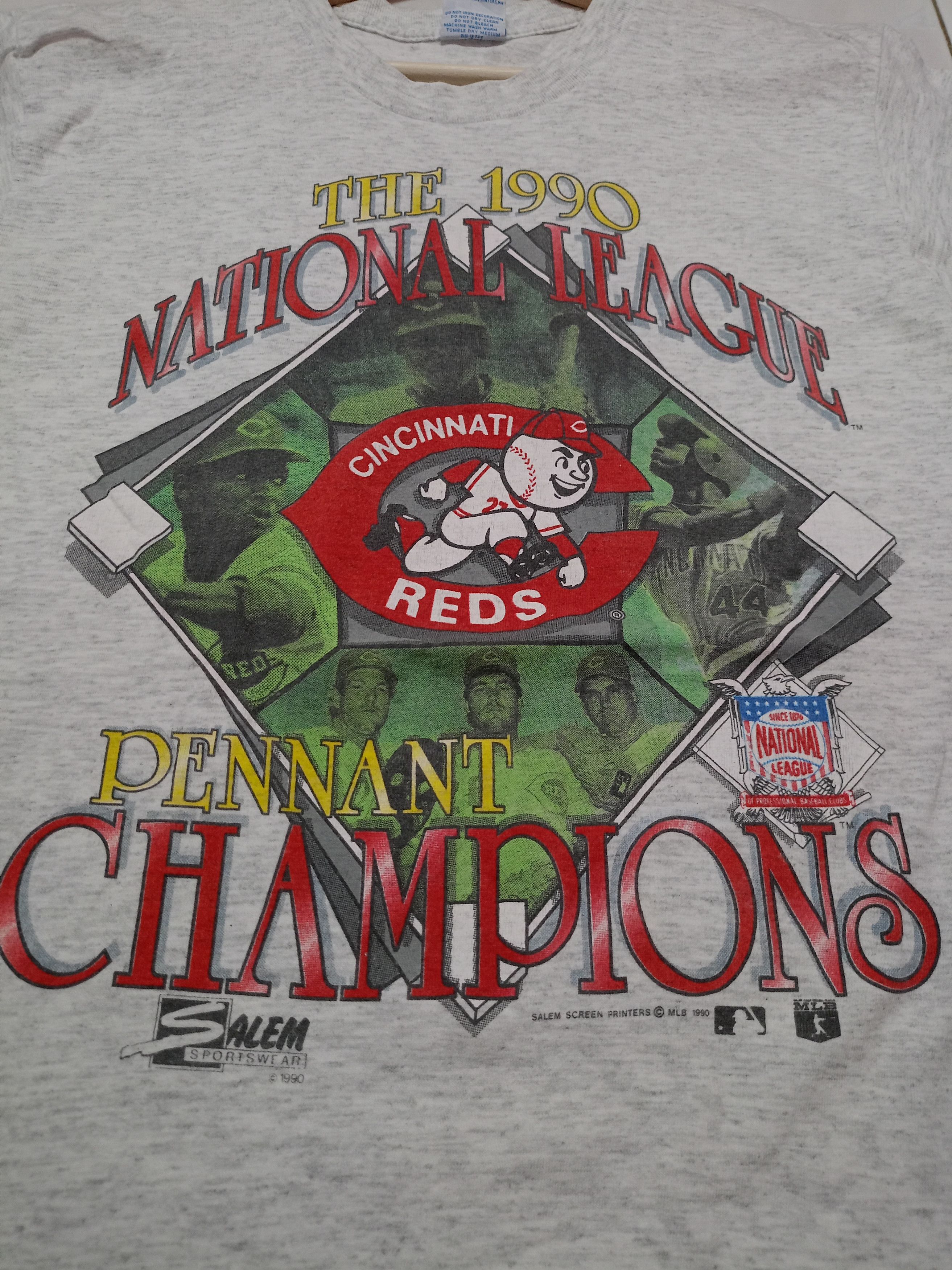 Salem Sportswear × Vintage Vintage Salem X MLB REDS Size US L / EU 52-54 / 3 - 5 Thumbnail