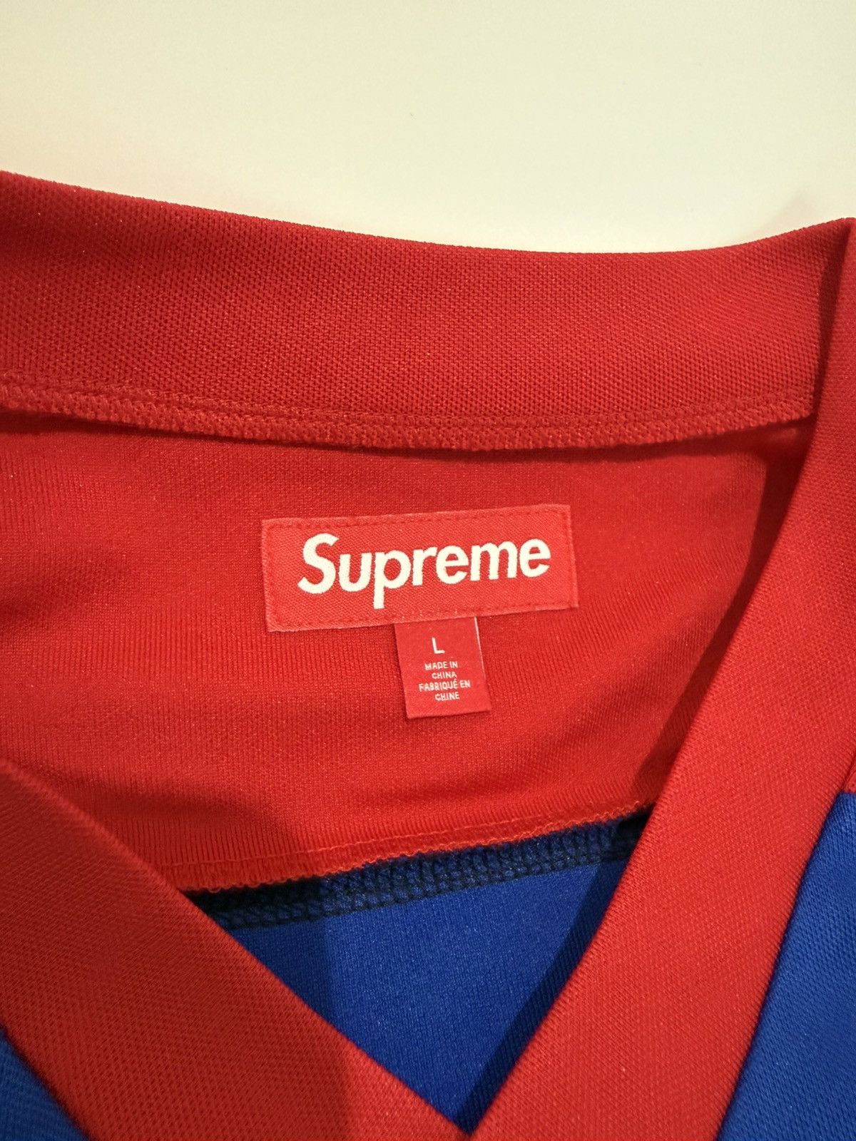 Supreme Supreme SS26 Paneled Hockey Jersey Size Large White Size US L / EU 52-54 / 3 - 9 Thumbnail