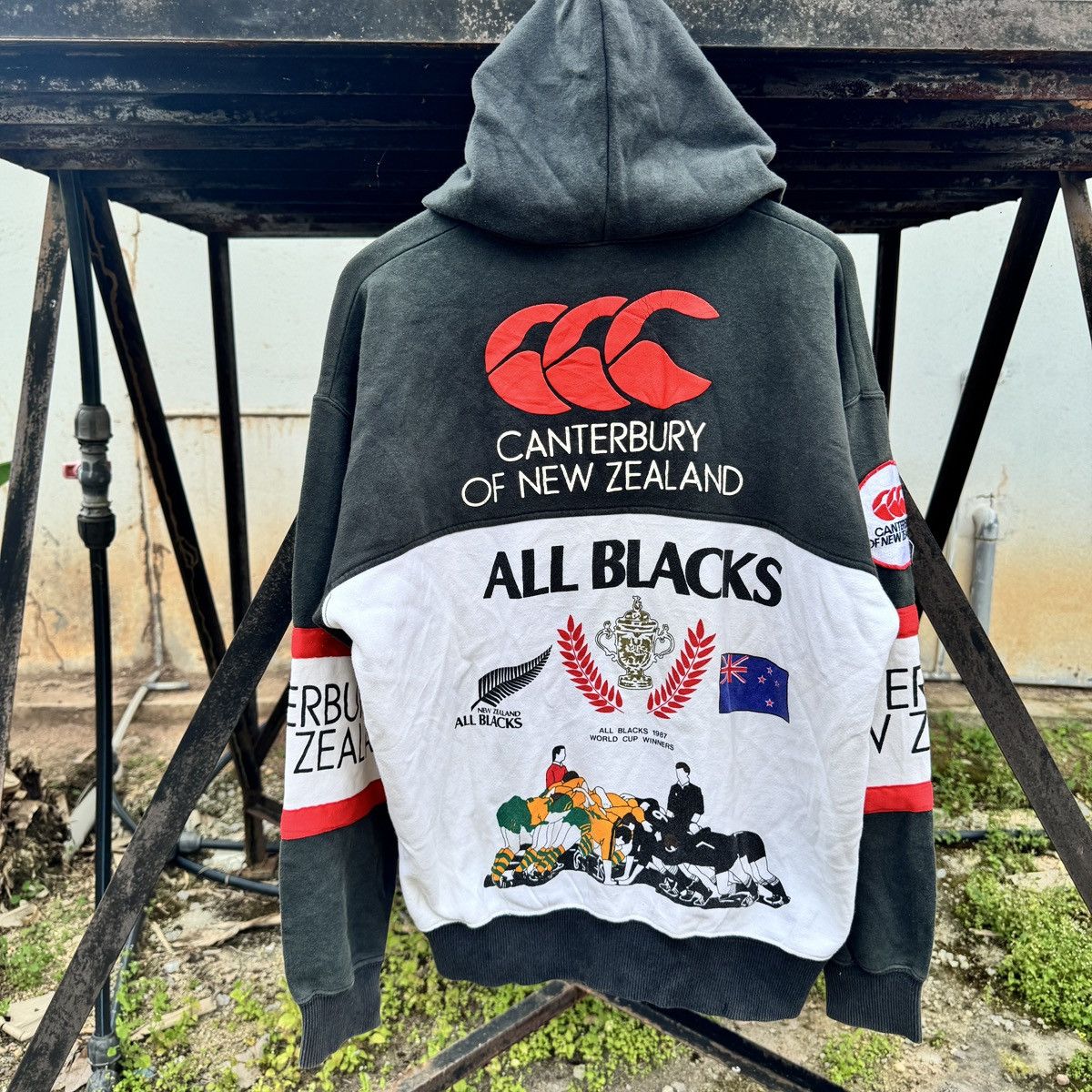 Canterbury of New Zealand Vintage 1987 Rugby Canterbury All Black New Zealand Size US L / EU 52-54 / 3 - 7 Thumbnail
