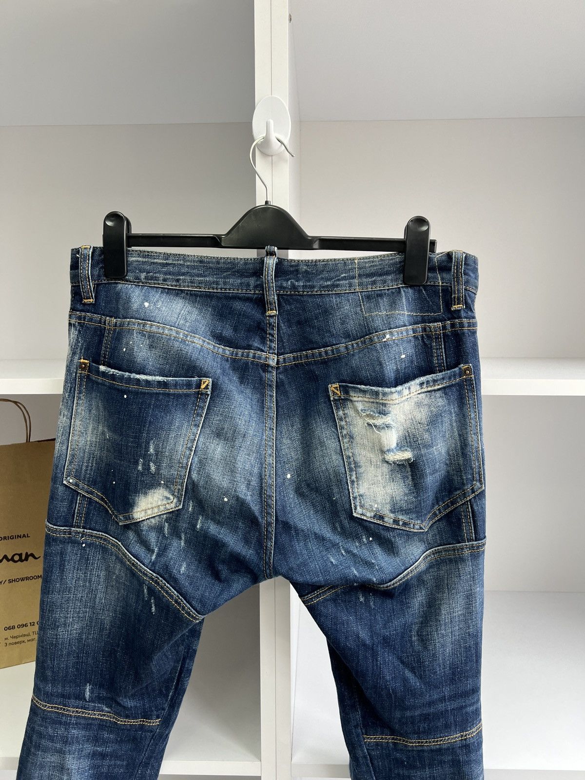 Dsquared2 × Vintage Vintage Dsquared2 Luxury Denim Jeans Size US 34 / EU 50 - 15 Thumbnail