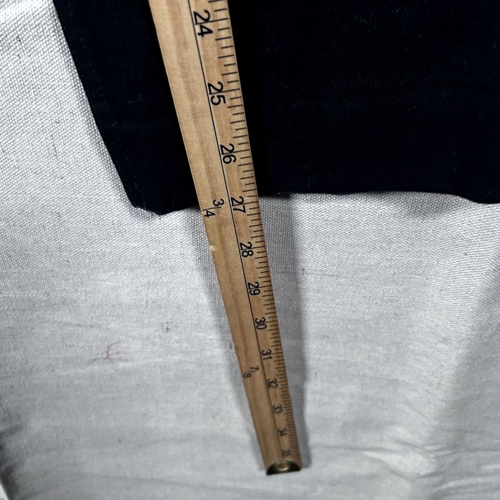 Rag & Bone rag & bone New York Black Twill Pants Womens Size 28 Mid Rise Made in USA Size 28" / US 6 / IT 42 - 5 Thumbnail