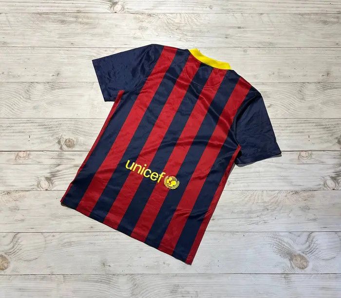 Nike Nike FC Barcelona 2013 2014 Home Shirt Soccer Jersey Size US S / EU 44-46 / 1 - 13 Thumbnail