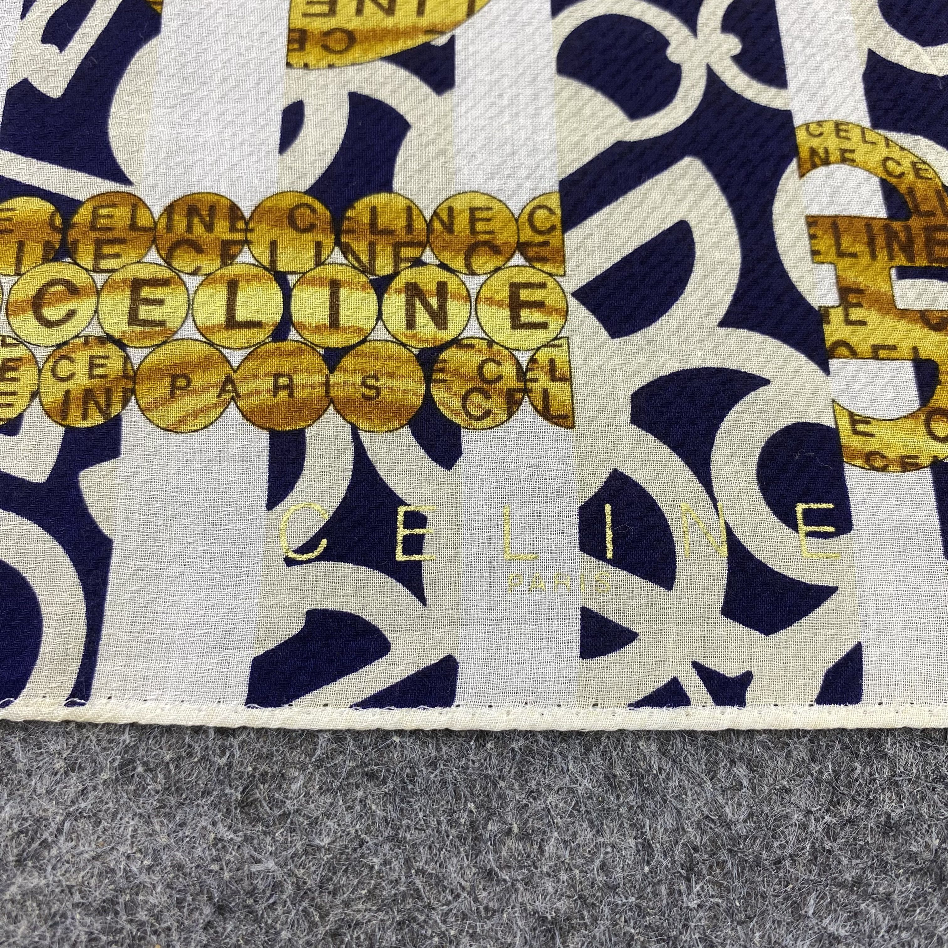 Celine Celine Handkerchief Neckerchief Bandana-B1725 Size ONE SIZE - 7 Thumbnail