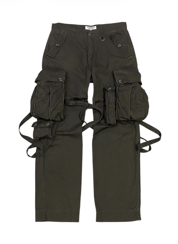 LOWBOX Lowbox Bondage Multipocket Cargo Pants Size US 32 / EU 48 - 1 Thumbnail