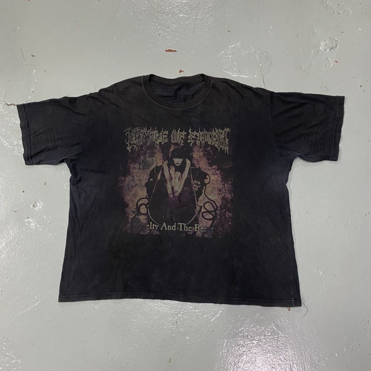 Band Tees × Vintage Vintage Boxy Cradle Of Filth Tee Metal Promo Shirt Size US XL / EU 56 / 4 - 2 Thumbnail
