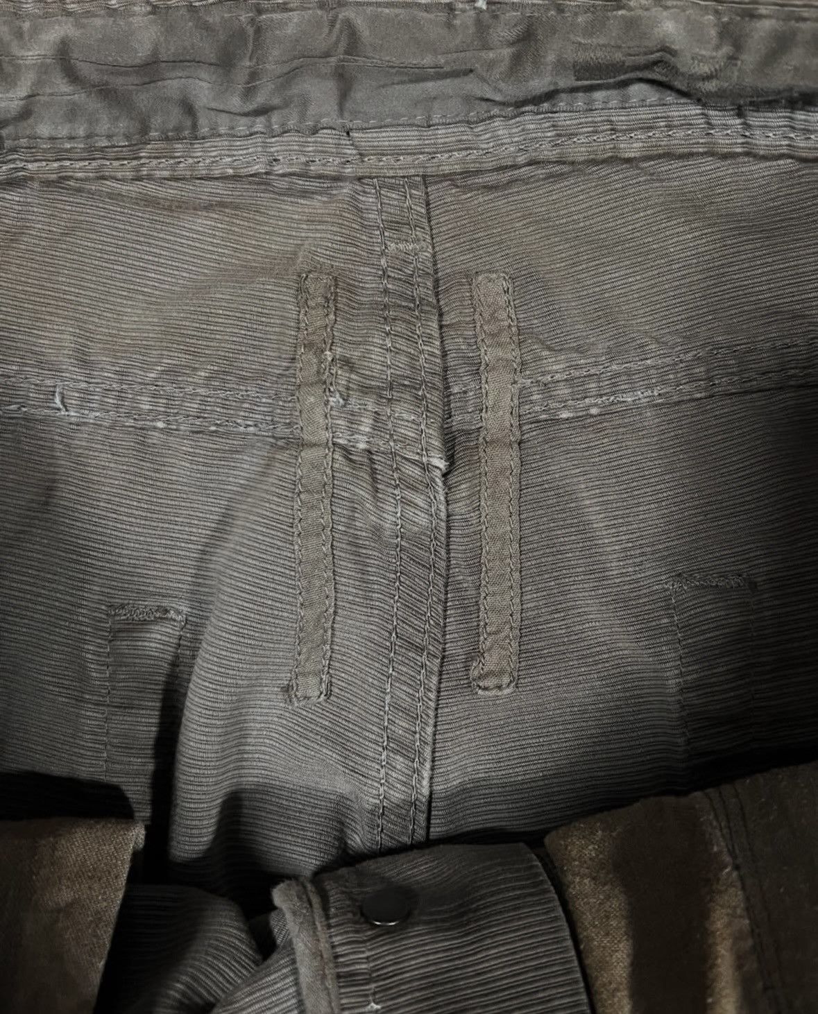 Rick Owens FW06 Dustulator Grosgrain Pants Size US 34 / EU 50 - 3 Thumbnail