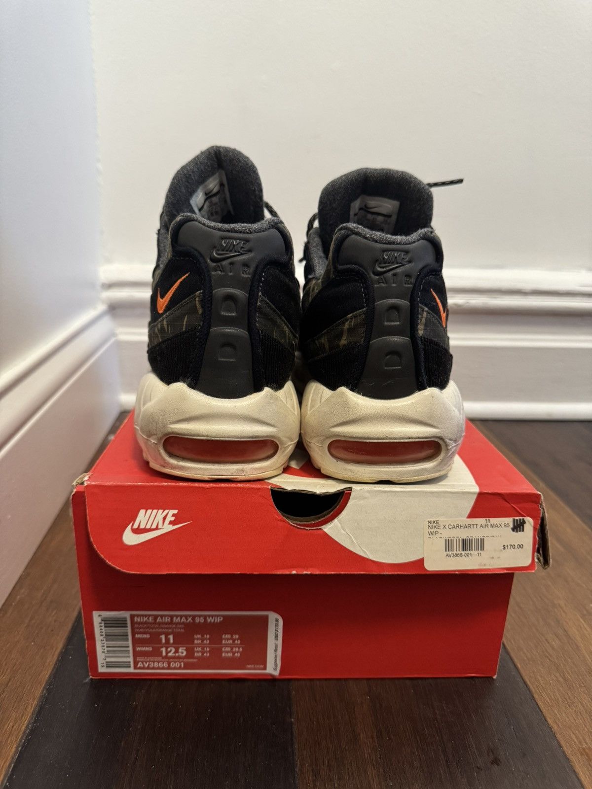 Nike Carhartt Air max 95