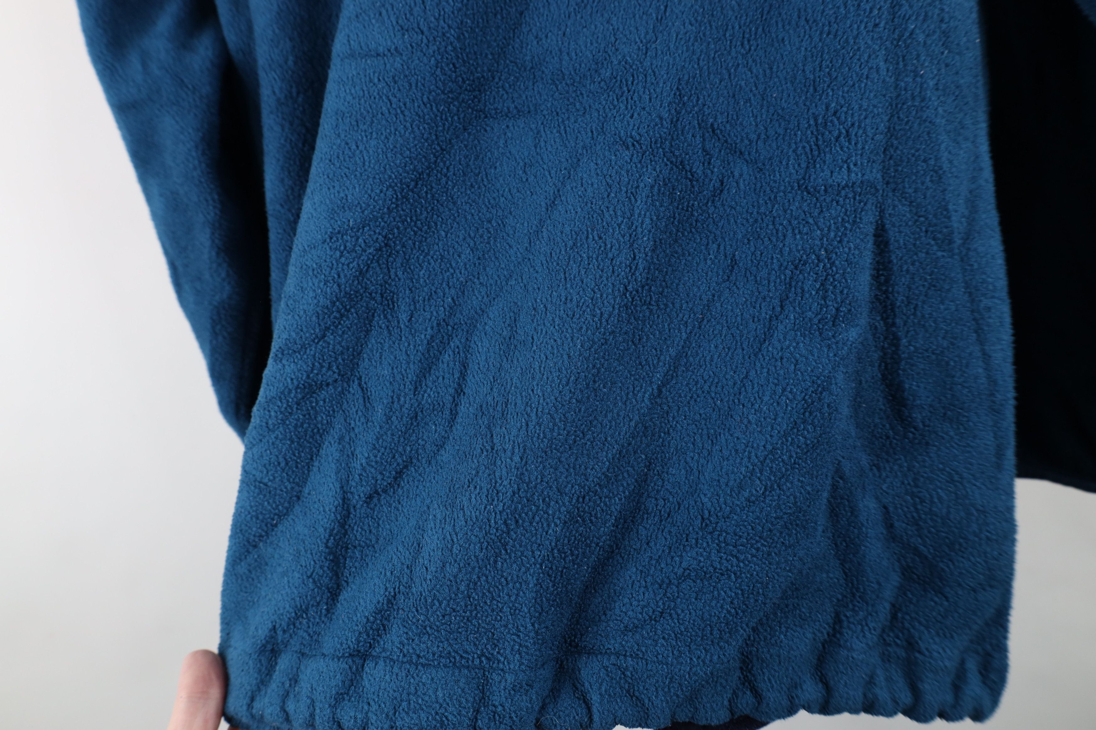 L.L. Bean Vintage 90s LL Bean Script Snap Button Fleece Sweater USA Size L / US 10 / IT 46 - 12 Thumbnail