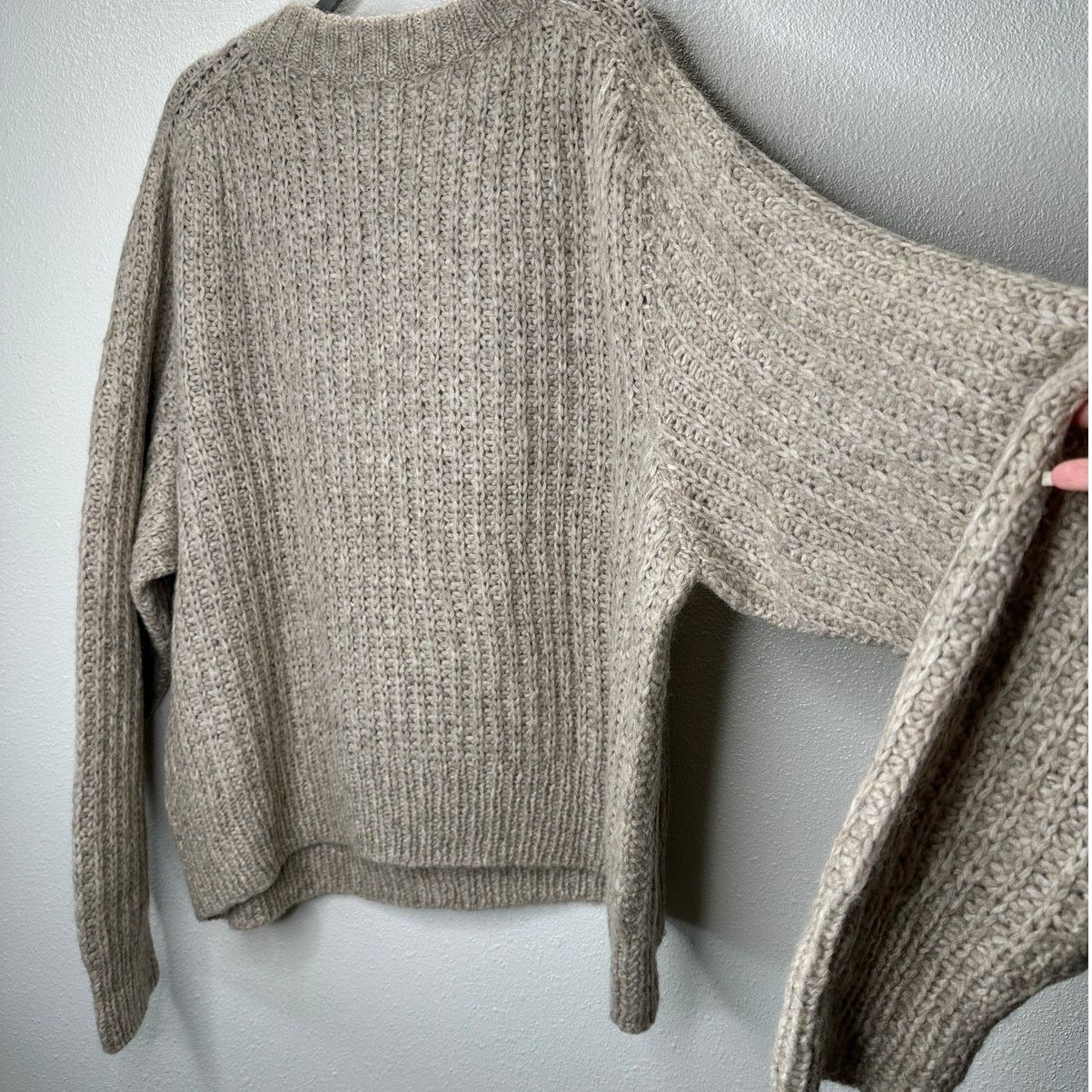 Other Eugene Ong Hand Knit Beige Chunky Knit Long Sleeve Sweater L Size L / US 10 / IT 46 - 11 Thumbnail