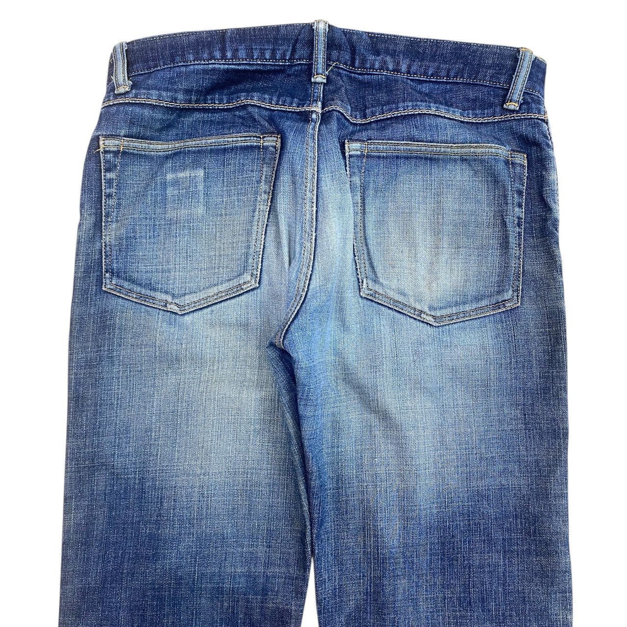 Other Japanese Brand Whiskers Faded Wash Style Loose Jeans Size US 33 - 4 Thumbnail