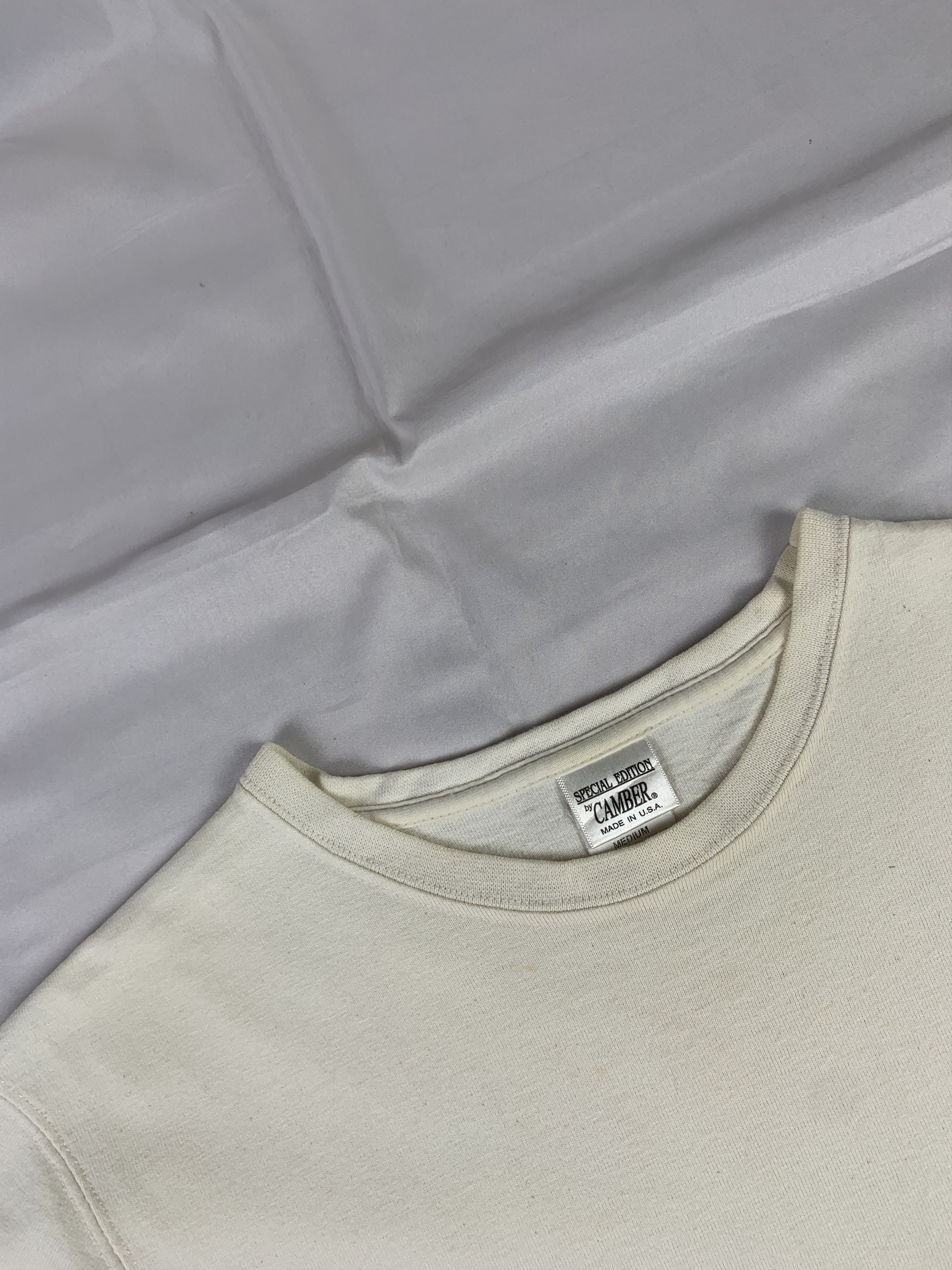 Camber 2000s Camber USA Off-white Blank Pocket Tee (M) Size US M / EU 48-50 / 2 - 5 Thumbnail