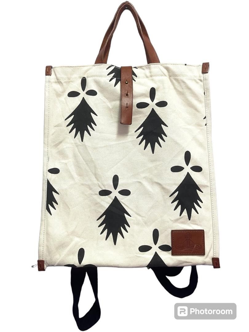 Vivienne Westwood Vivienne Westwood Monogram Backpack / Tote Bag (2 in 1) Size ONE SIZE - 1 Thumbnail