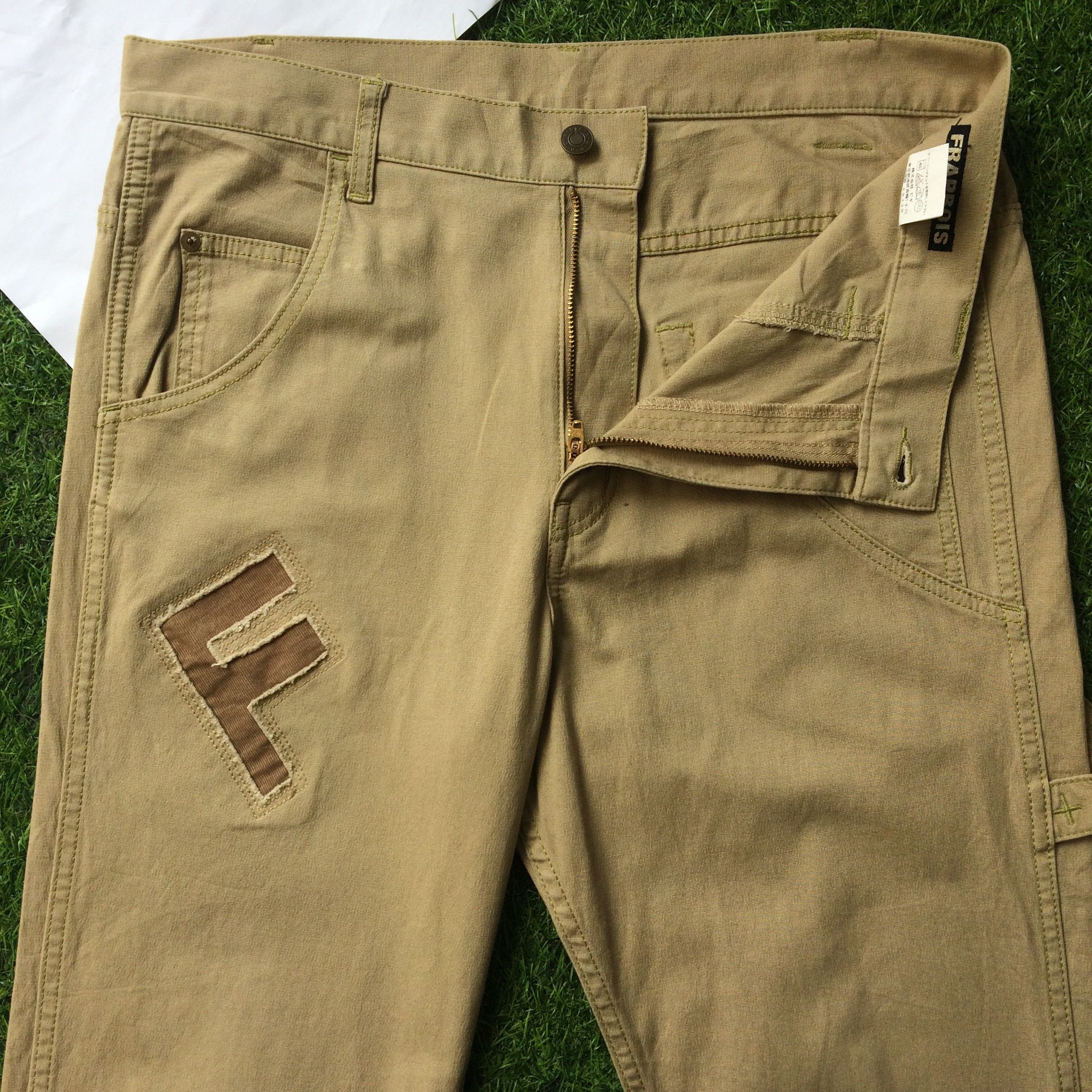 Frapbois × Japanese Brand Frapbois Issey Miyake Workwear Pants #D-617 Size US 33 - 1 Thumbnail
