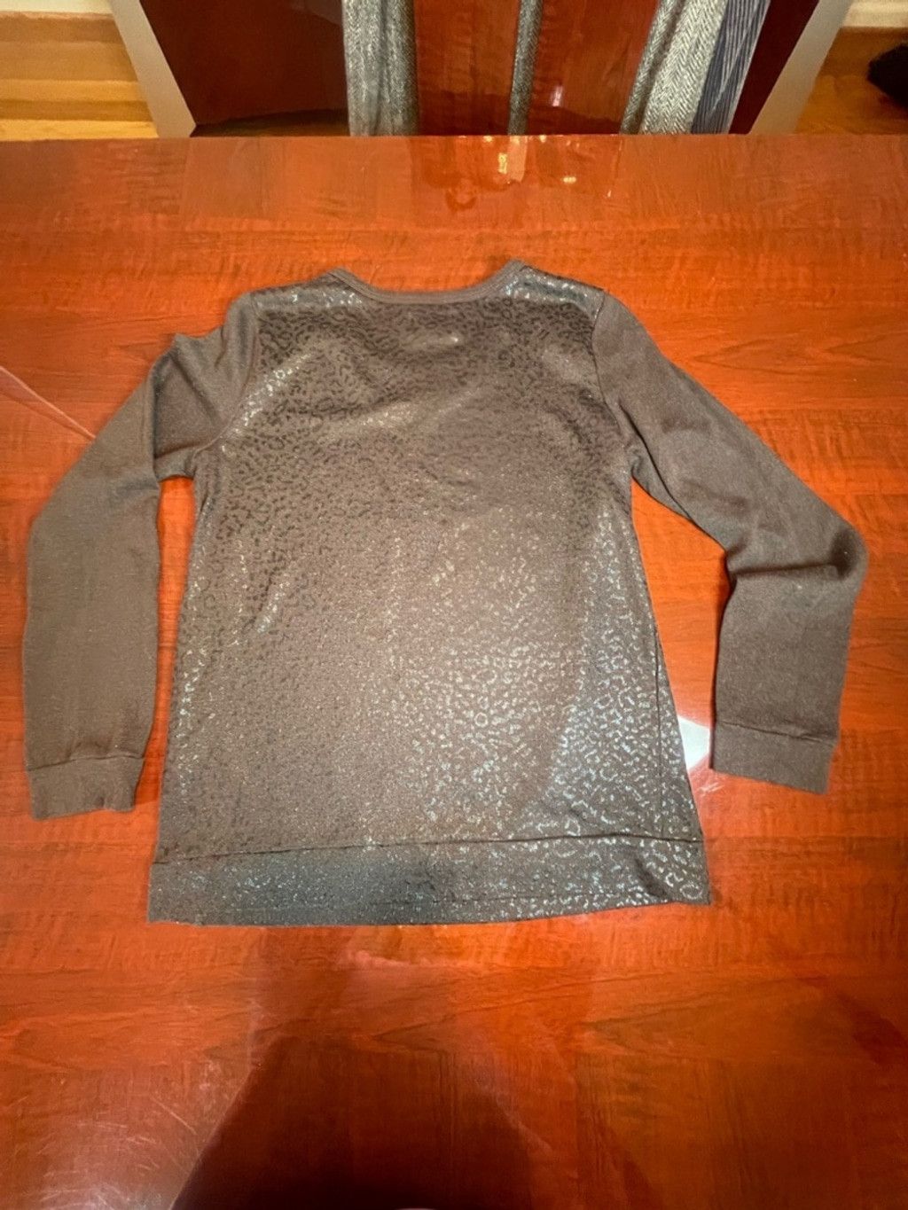 Other Obey Propaganda Metallic Leopard Print Long Sleeve Top Sz M Size M / US 6-8 / IT 42-44 - 9 Thumbnail
