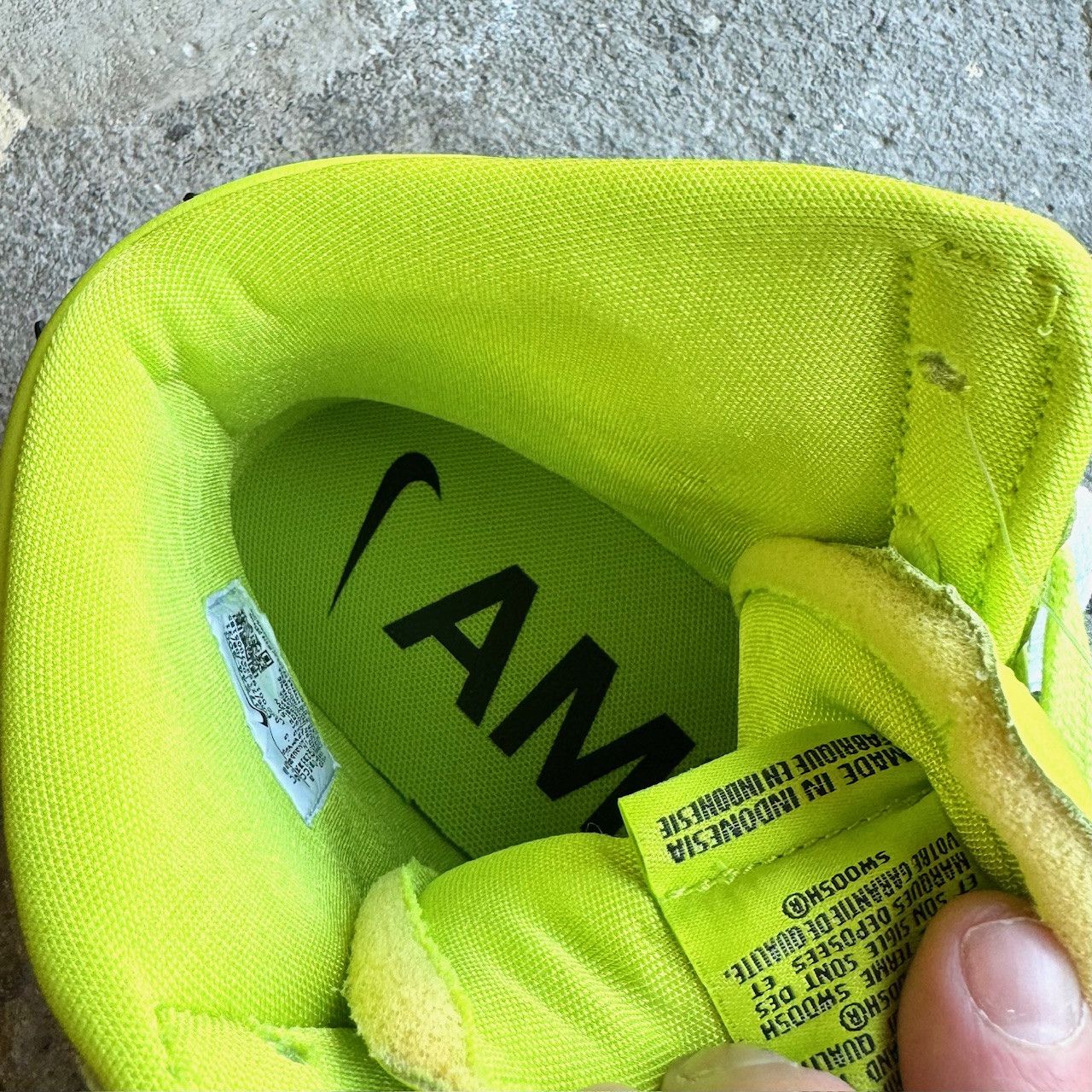 Ambush Design × Nike Nike x Ambush Dunk Hi Atomic Green Sneakers Size US 9.5 / EU 42-43 - 10 Thumbnail