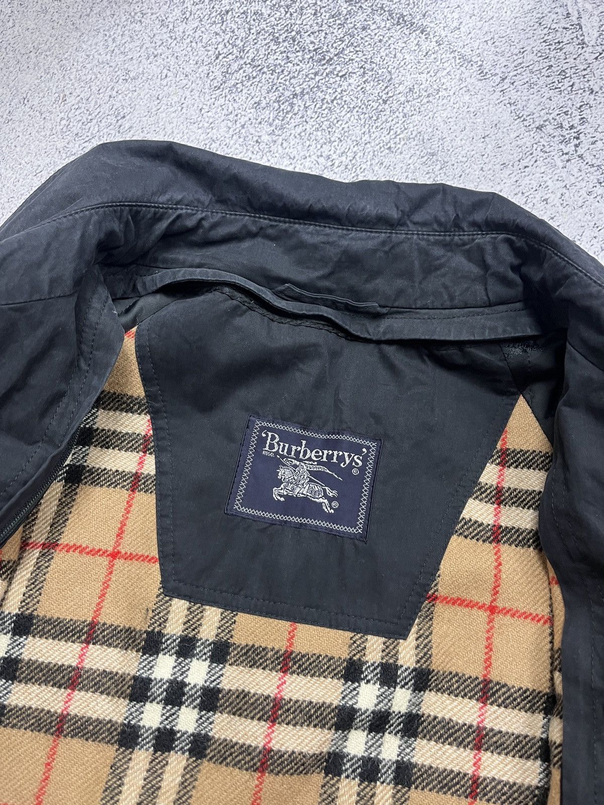 Burberry Vintage Burberry’s Nova Check Trench Coat With Wool Inner Size US L / EU 52-54 / 3 - 8 Thumbnail
