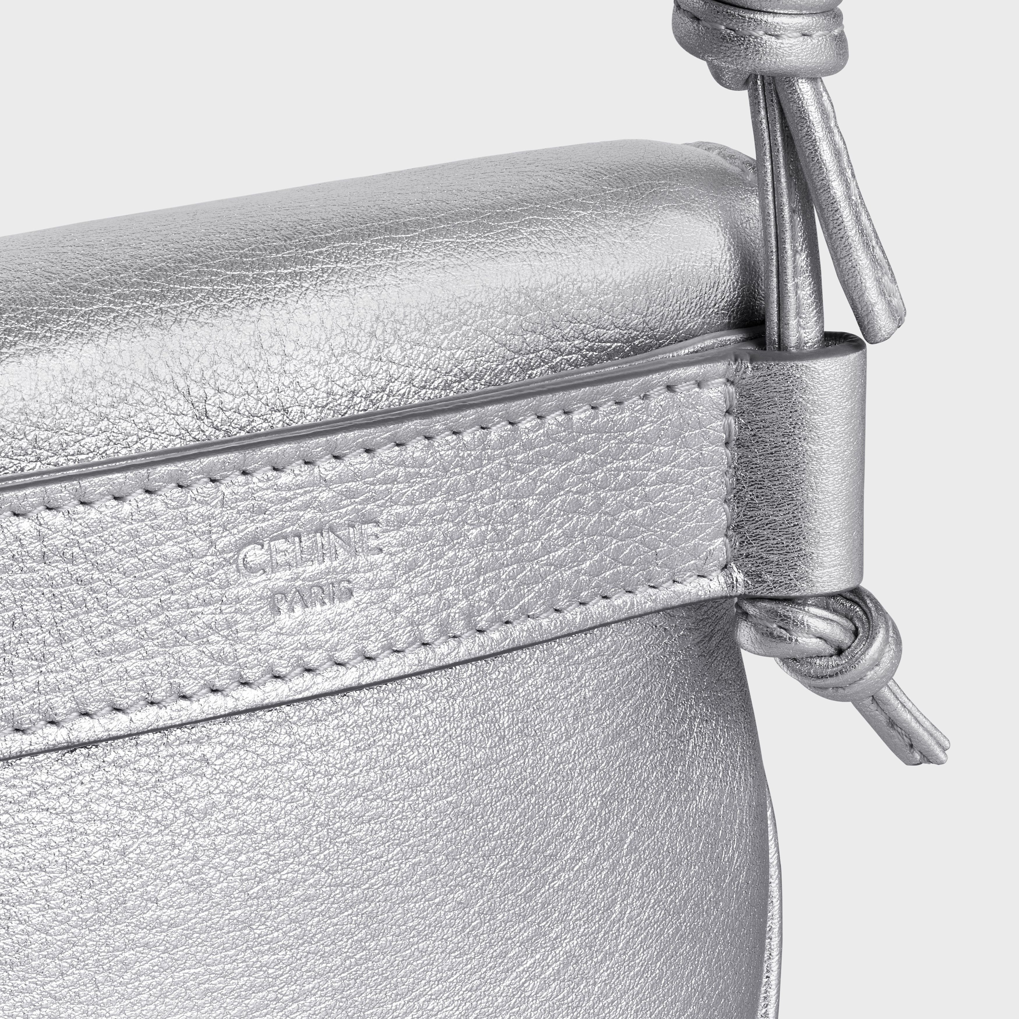 Celine o1bcso1str1224 Size: OS / Small Zipped Purse in Silver Size ONE SIZE - 4 Thumbnail