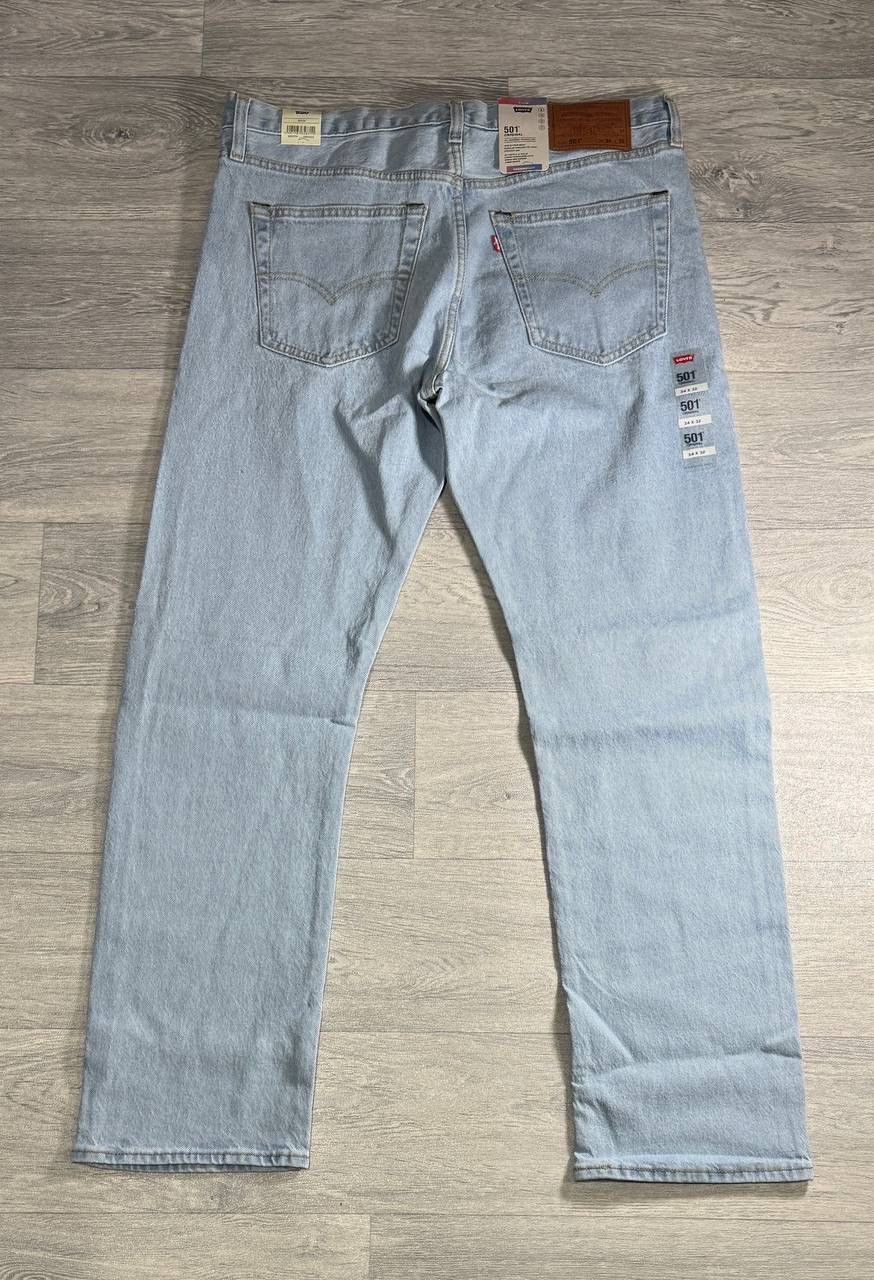 Levi's Levi’s 501 Thermodapt Jeans in Light Blue W34 L32 Size US 34 / EU 50 - 4 Thumbnail
