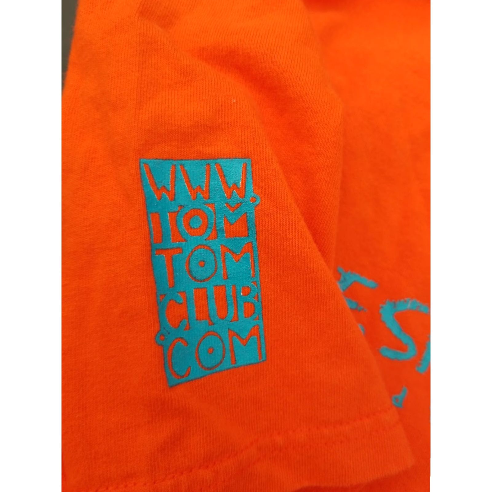 Vintage VINTAGE TomTom Club RESPECT DUE THE GOOD BAD FUNKY Concert Shirt Men L Orange Shirt Mens Size US L / EU 52-54 / 3 - 5 Thumbnail