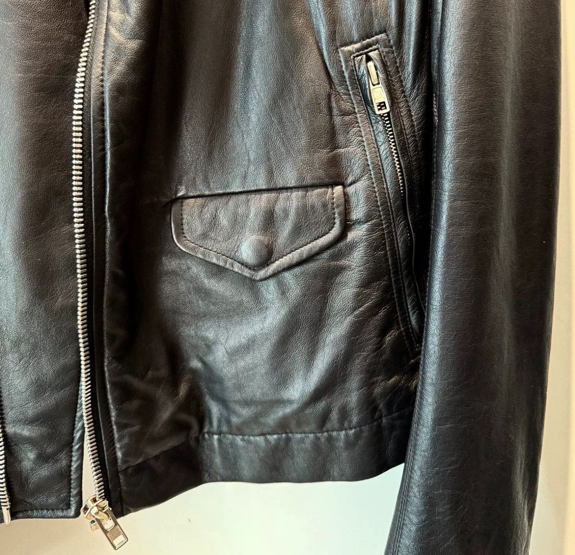 Rick Owens Rick Owens Leather jacket 2504-Nextarrow Size US M / EU 48-50 / 2 - 3 Thumbnail