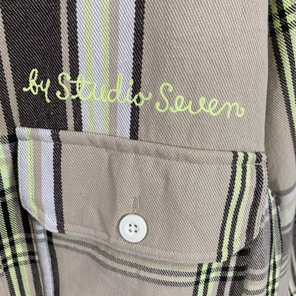 Japanese Brand × Studio Seven Honest College quilted flannel Size US L / EU 52-54 / 3 - 15 Thumbnail