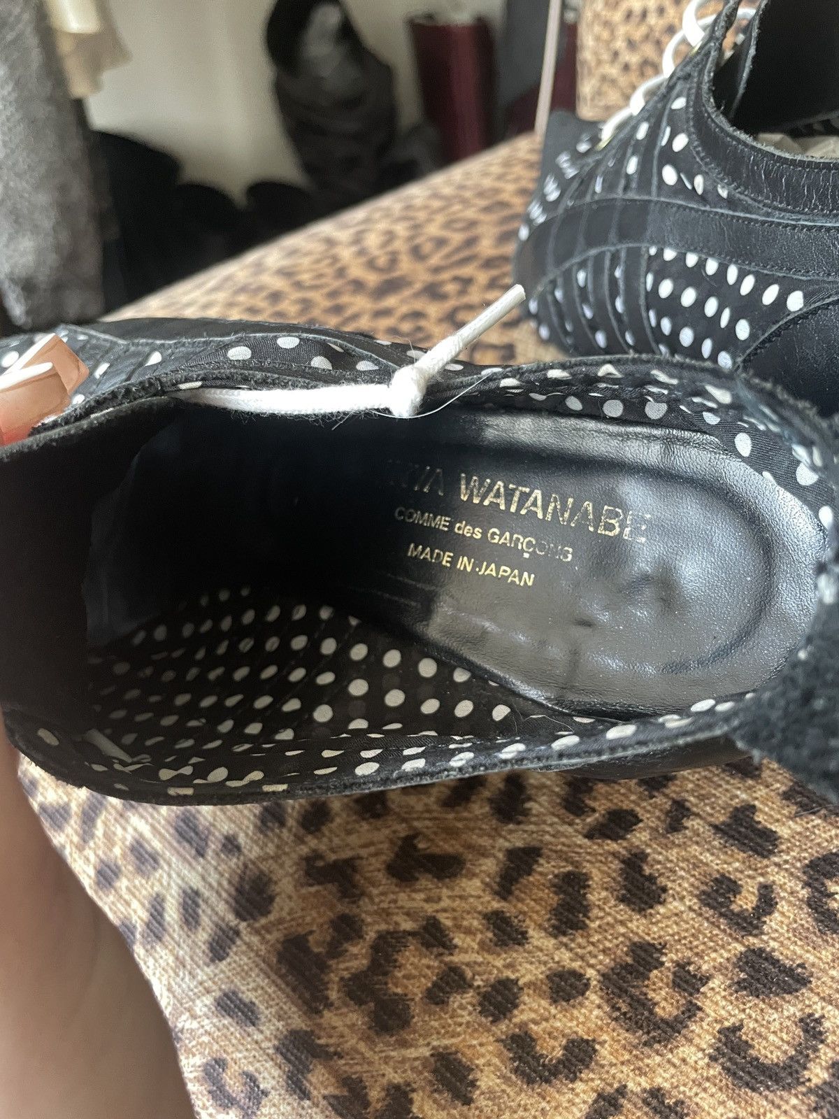 Comme des Garcons × Junya Watanabe JUNYA WATANABE X COMME DES GARÇONS S/S 2004 SPORTY HEELS Size US 7 / IT 37 - 7 Thumbnail