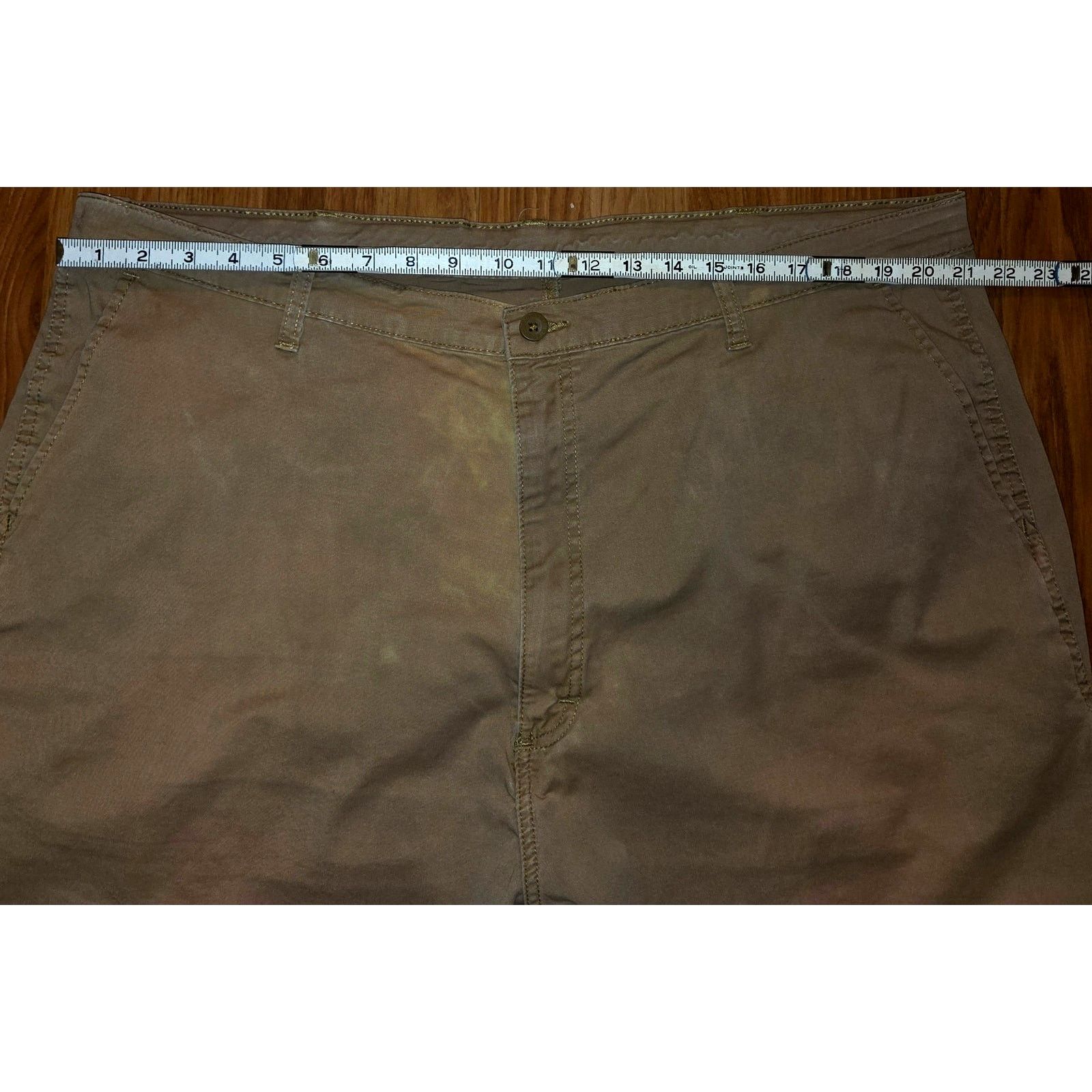 Wrangler Wrangler Brown Cargo Shorts - Men's Size 42 Size US 42 / EU 58 - 5 Thumbnail