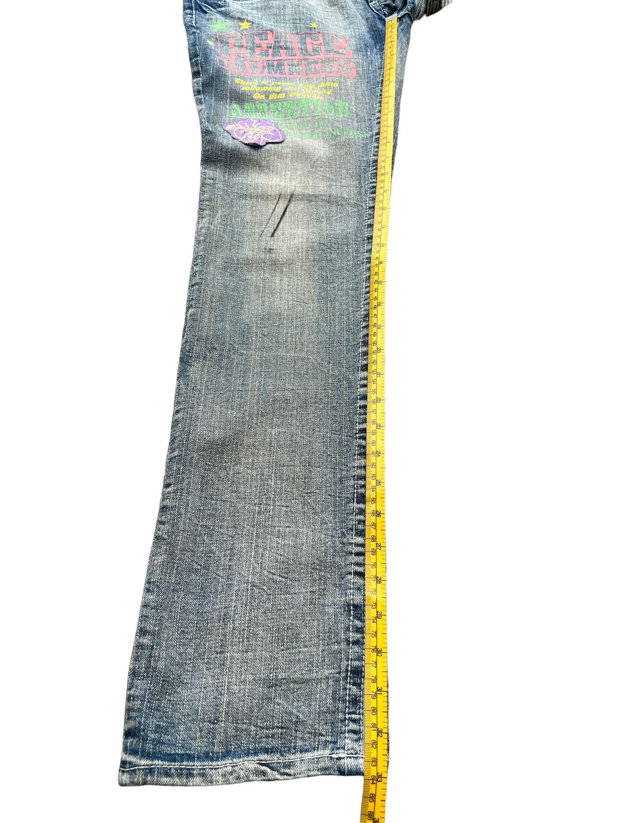 Other Japanese Distressed Patchwork Patches Denim Jeans 31x33 Size US 31 - 12 Thumbnail