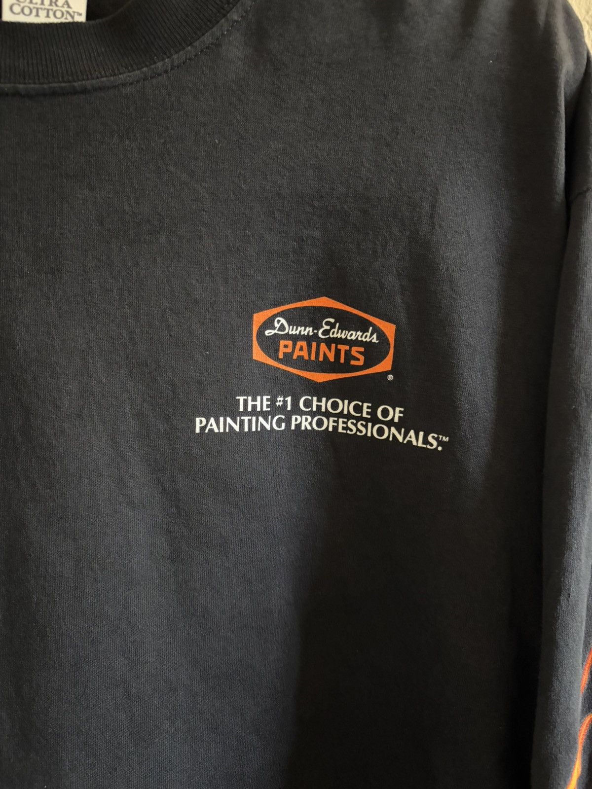 Other Dunn-Edwards Paints Promo Flame Long Sleeve Black Tee XL Size US XL / EU 56 / 4 - 4 Thumbnail