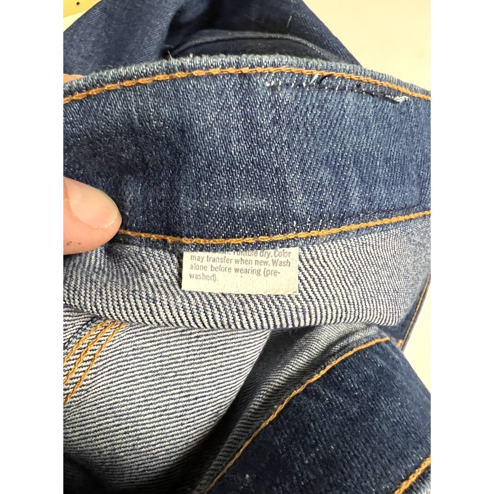 Levi's VINTAGE Levi’s Orange Tab Plowboy Jeans 42x34 Straight Leg High Waist Men Regular 34 In Blue Cotton Denim Jeans Size US 42 / EU 58 - 4 Thumbnail