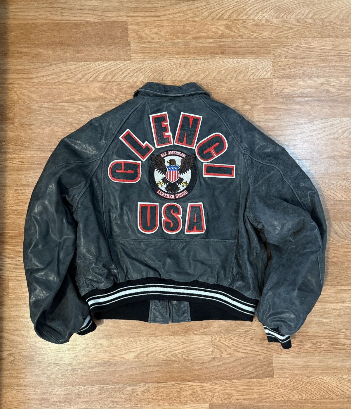 The GV Gallery GV GALLERY LEATHER VARSITY JACKET Size US M / EU 48-50 / 2 - 2 Thumbnail